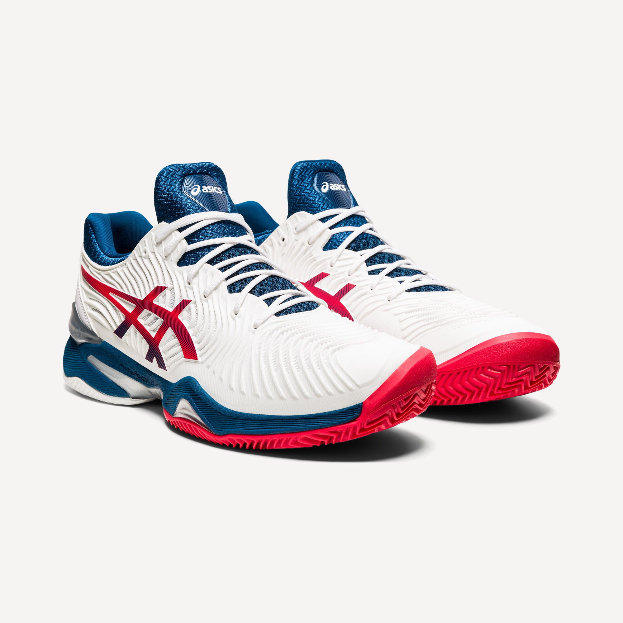 ASICS Court FF 2 Men's Clay Court Tennis Shoes White (4)