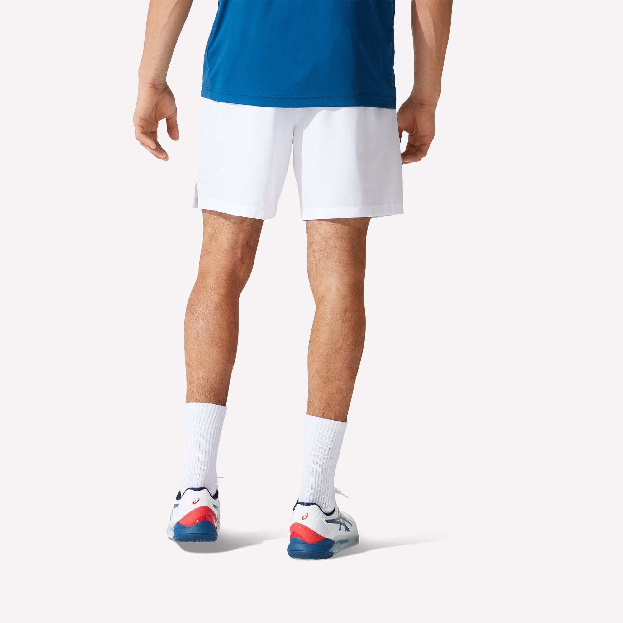 ASICS Court Men's 7-Inch Tennis Shorts White (2)