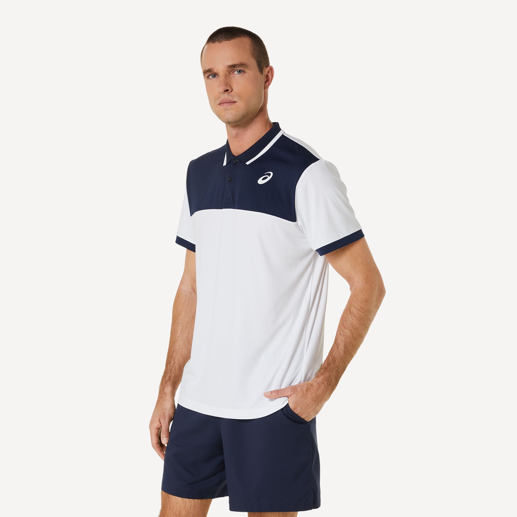 ASICS Court Men's Tennis Polo White (3)