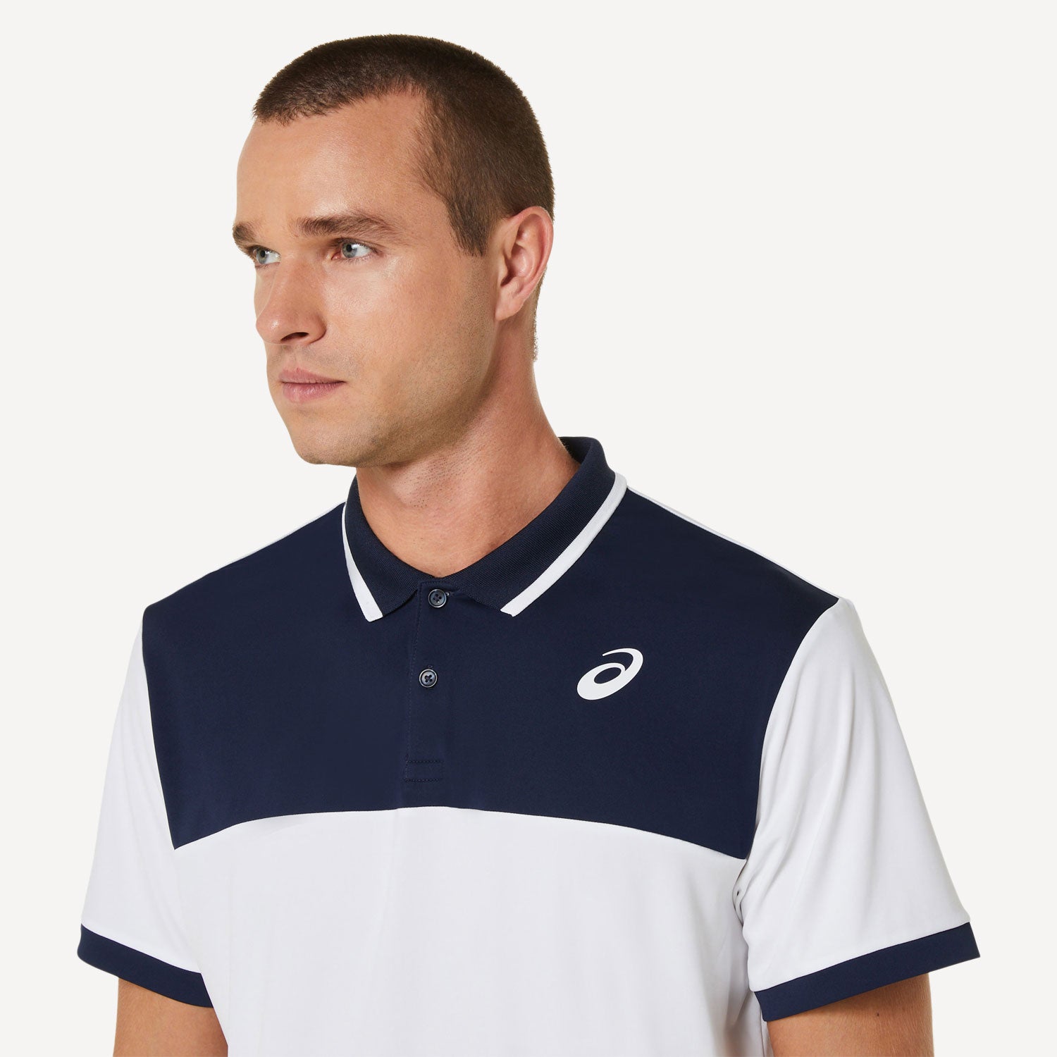 ASICS Court Men's Tennis Polo White (4)