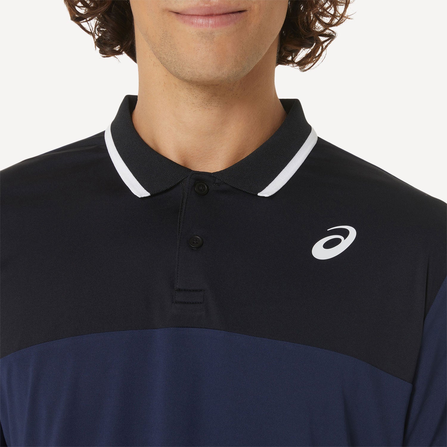 ASICS Court Men's Tennis Polo Blue (5)