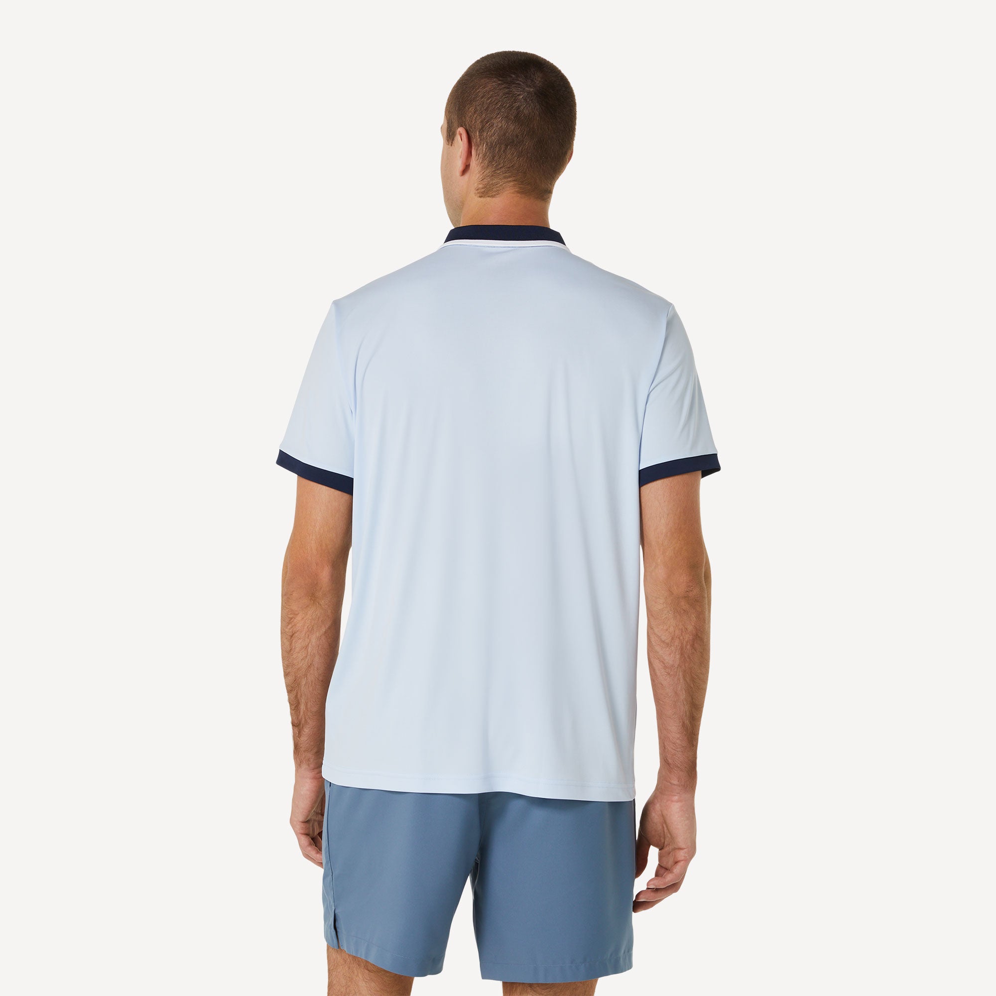 ASICS Court Men's Tennis Polo Blue (2)