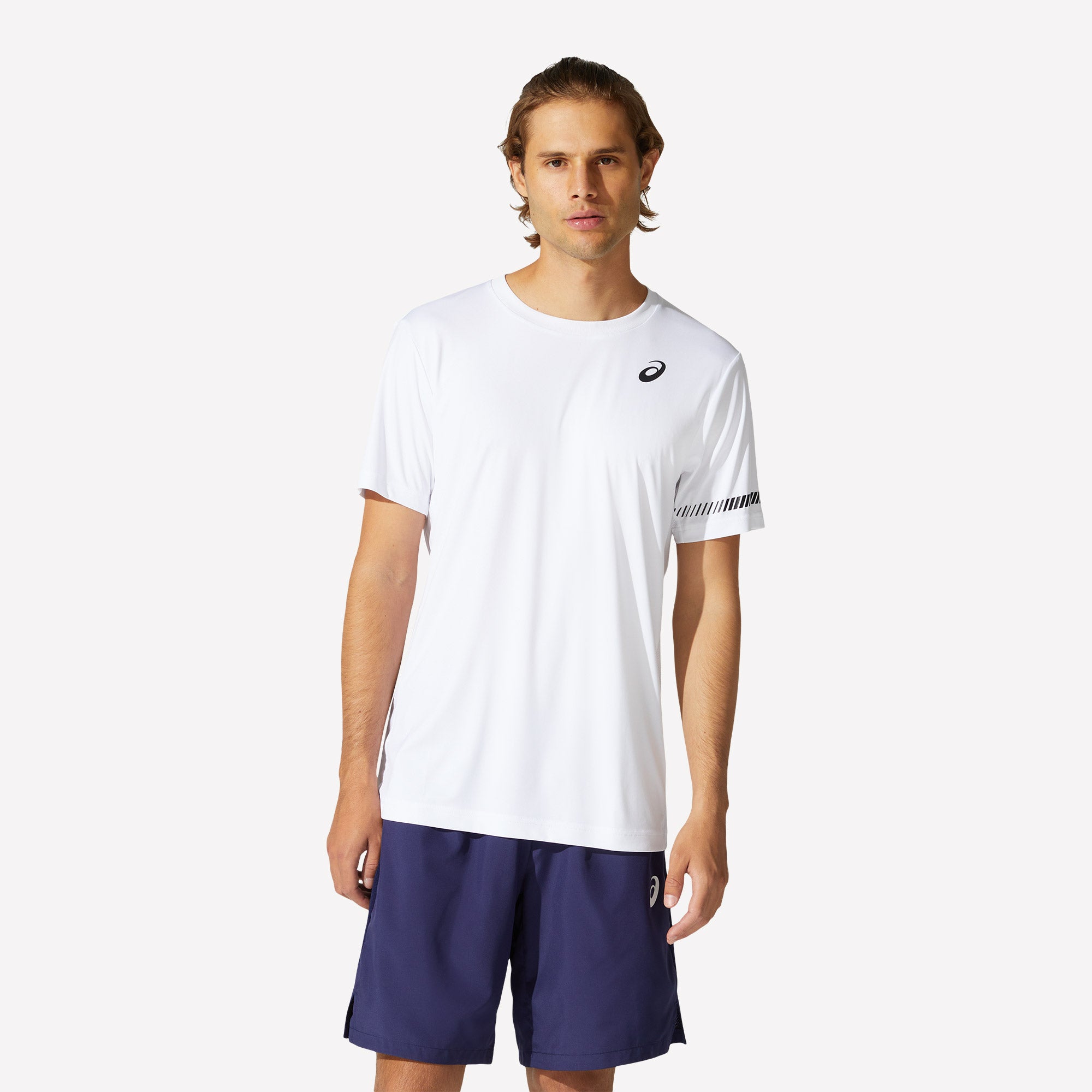 ASICS Court Men's Tennis Shirt White (1)