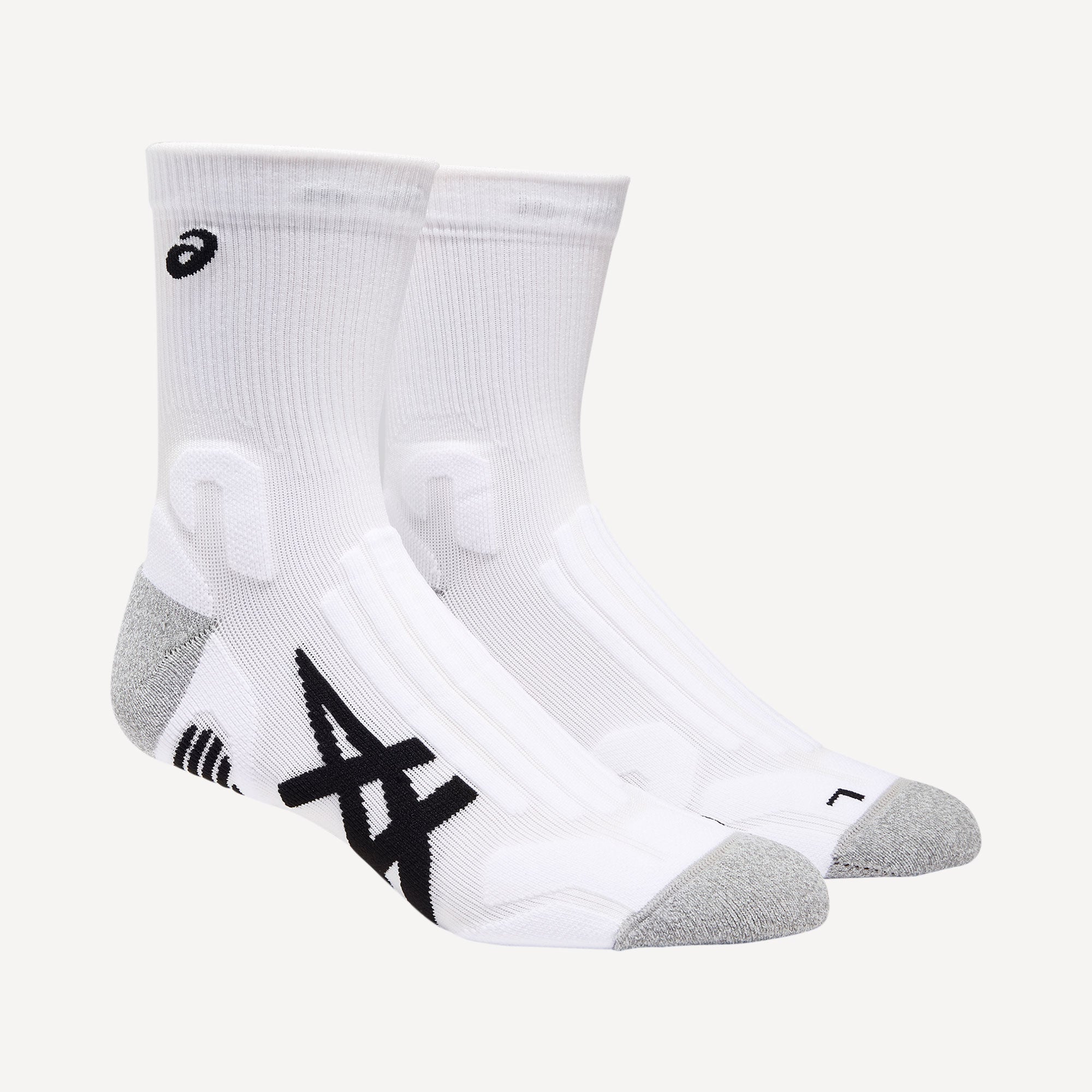 ASICS Court Tennis Crew Socks 1 Pair White (1)