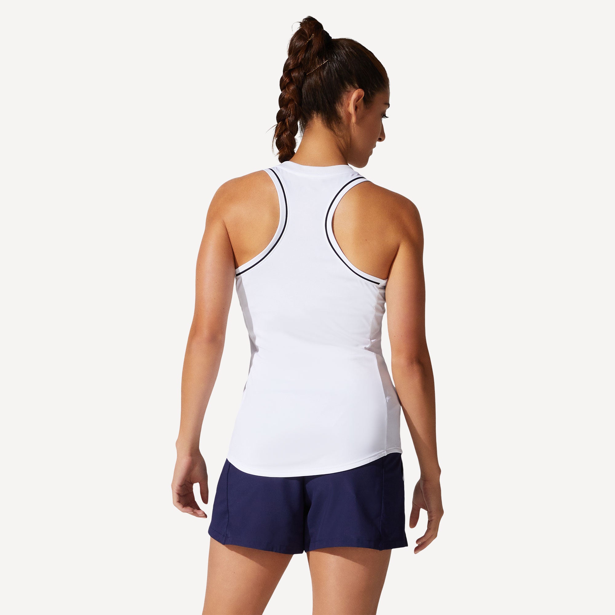 ASICS Court Women's Piping Tennis Tank White (2)