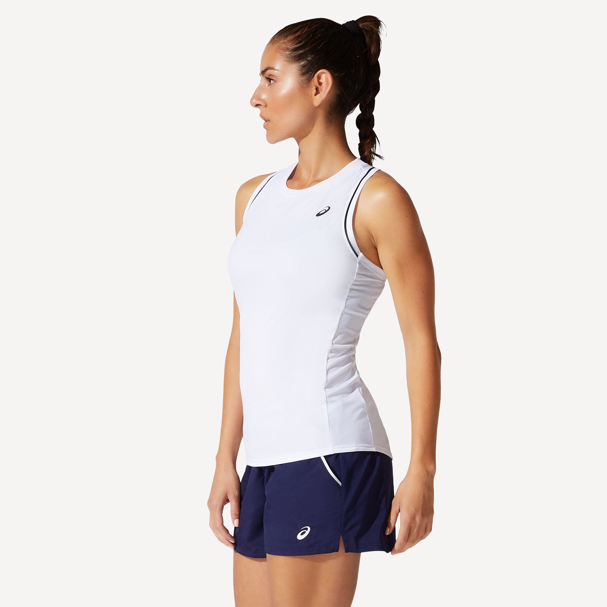 ASICS Court Women's Piping Tennis Tank White (3)