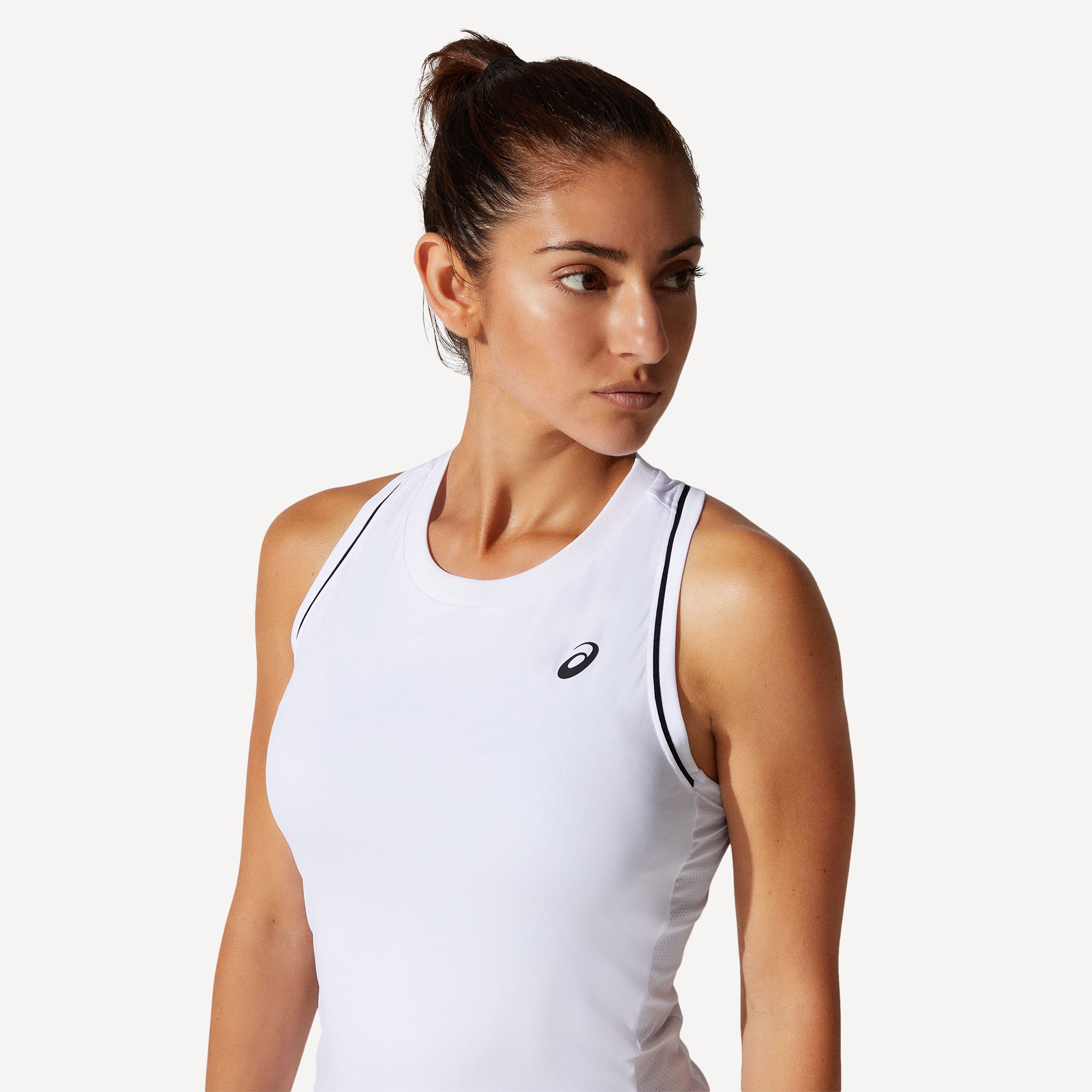 ASICS Court Women's Piping Tennis Tank White (4)