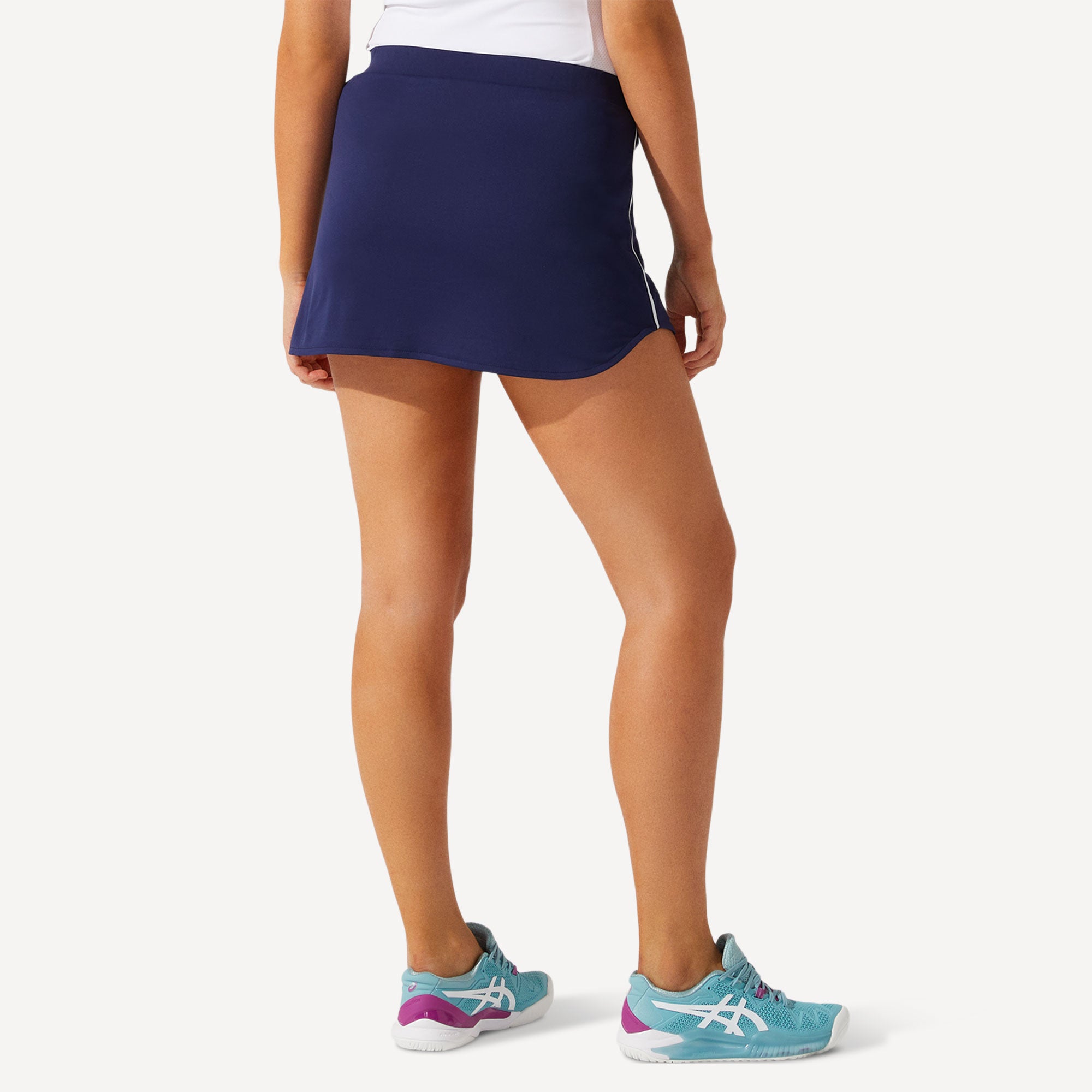 ASICS Court Women's Straight Tennis Skort Blue (2)