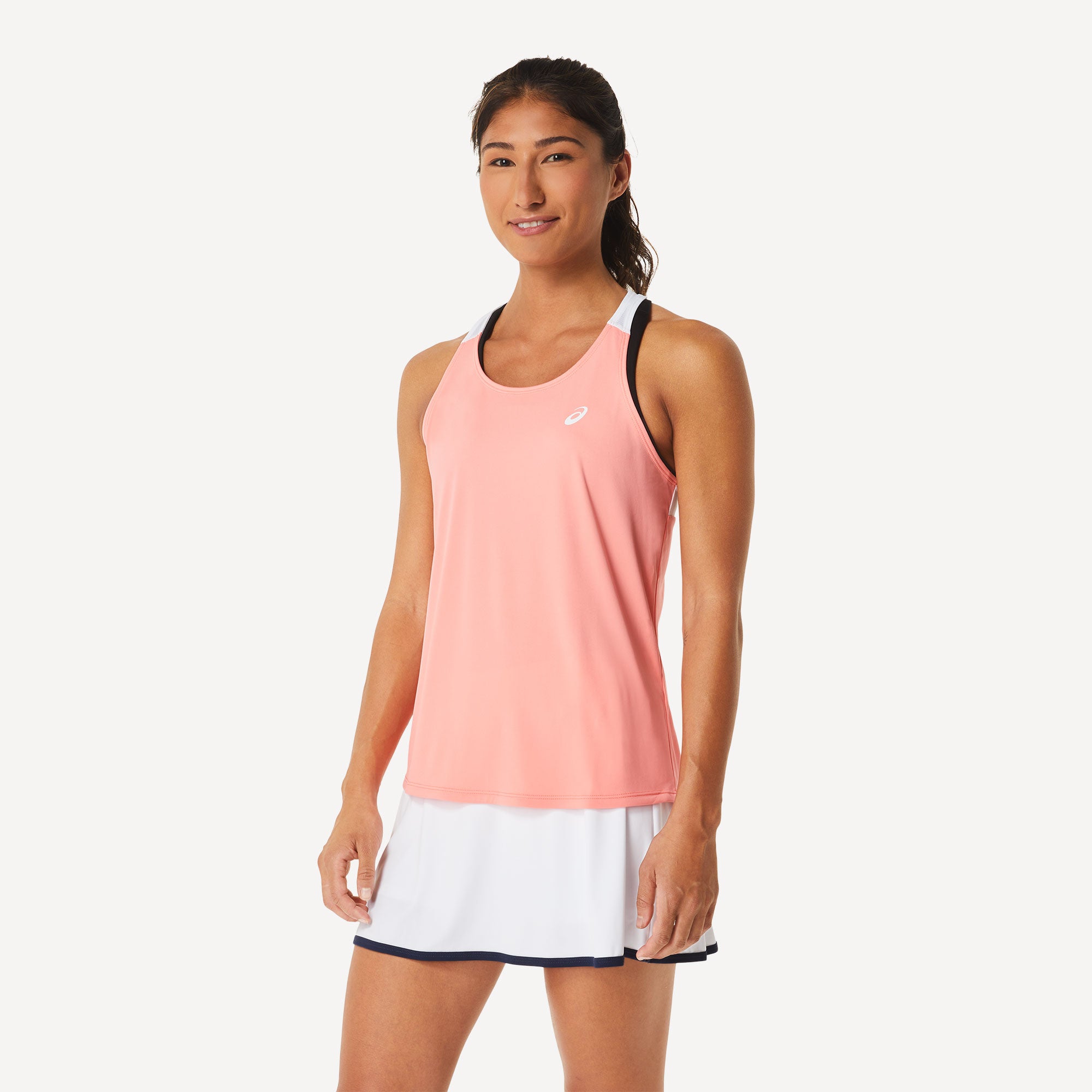ASICS Court Women's Tennis Tank Orange (3)