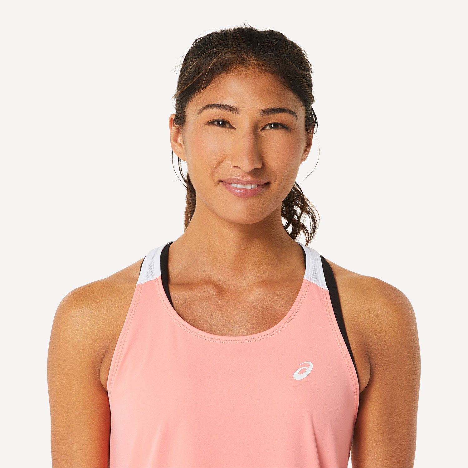 ASICS Court Women's Tennis Tank Orange (4)