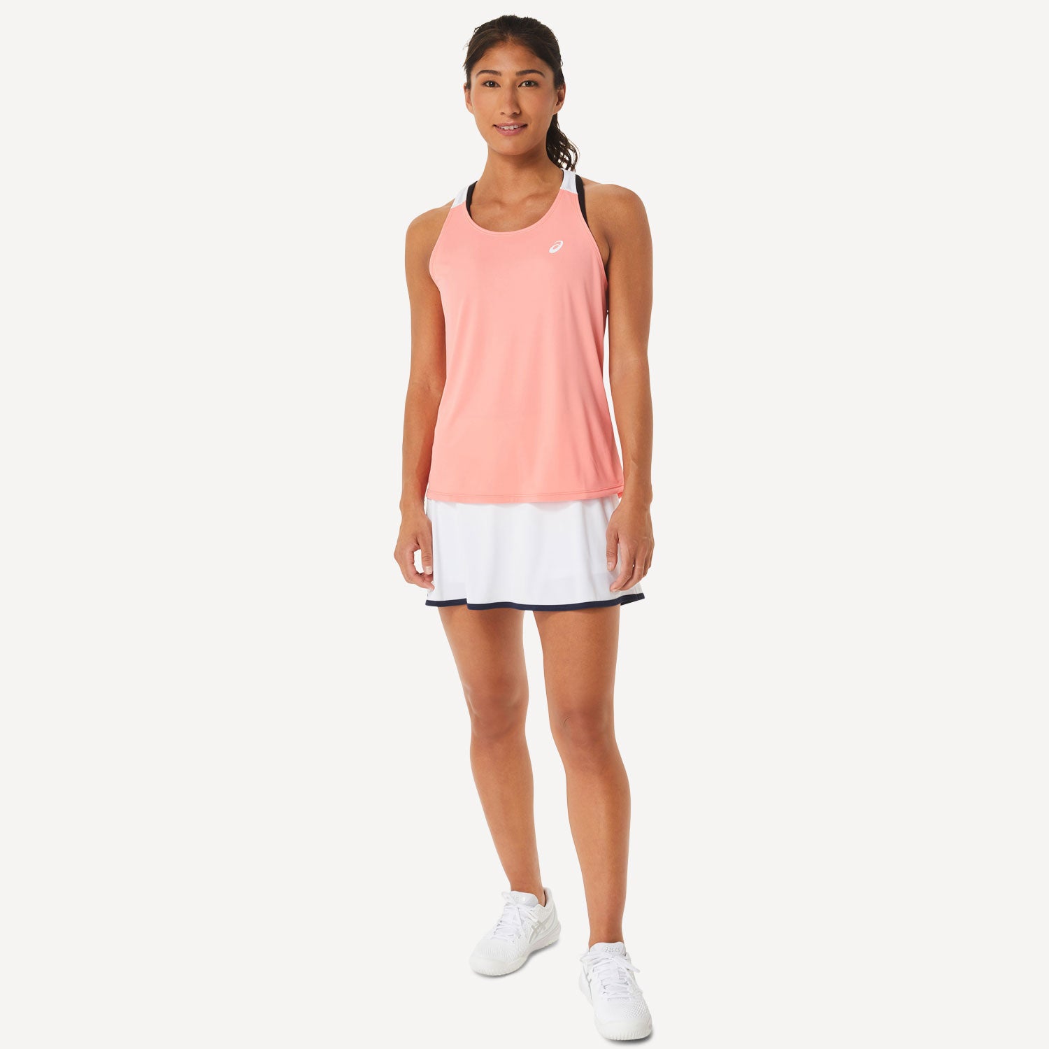 ASICS Court Women's Tennis Tank Orange (5)