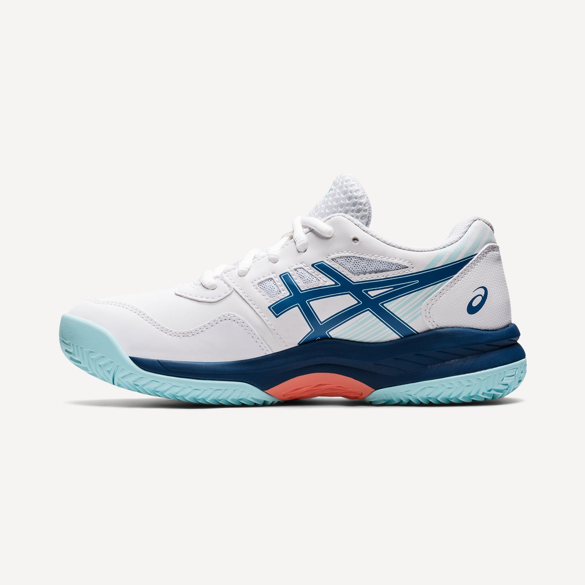 ASICS Gel-Game 8 Kids' Clay Court Tennis Shoes White (3)