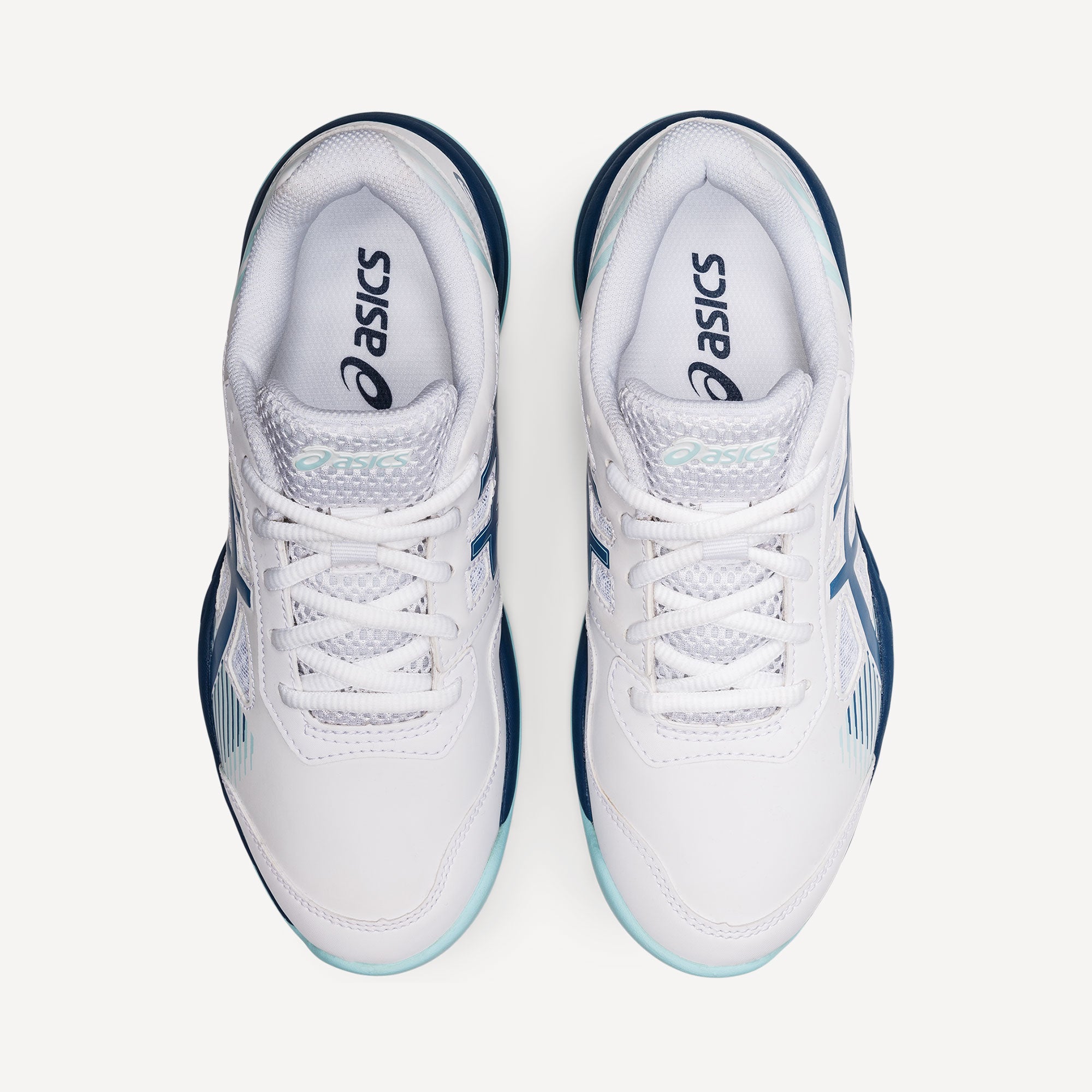 ASICS Gel-Game 8 Kids' Clay Court Tennis Shoes White (7)