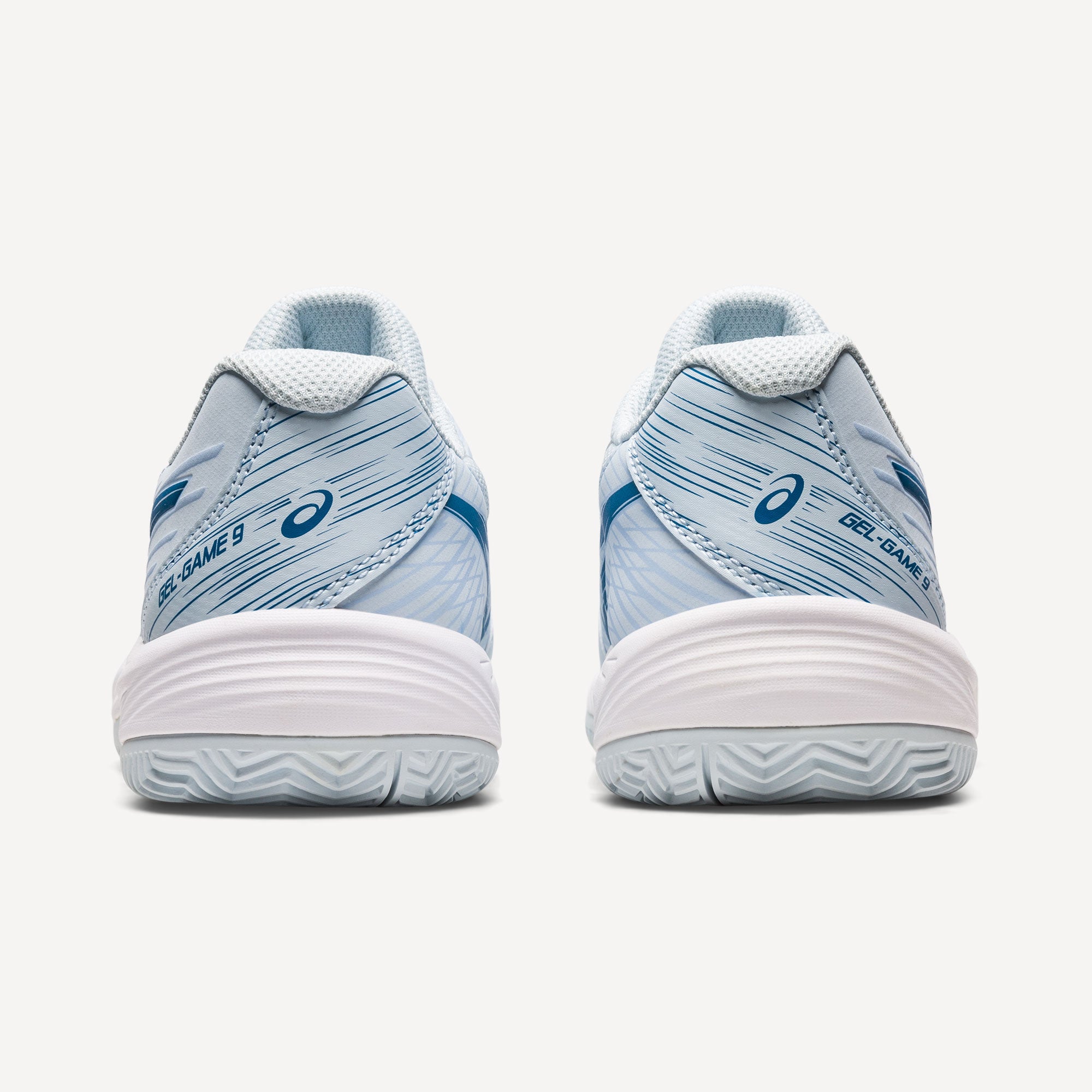 ASICS Gel-Game 9 Kids' Clay Court Tennis Shoes Blue (6)