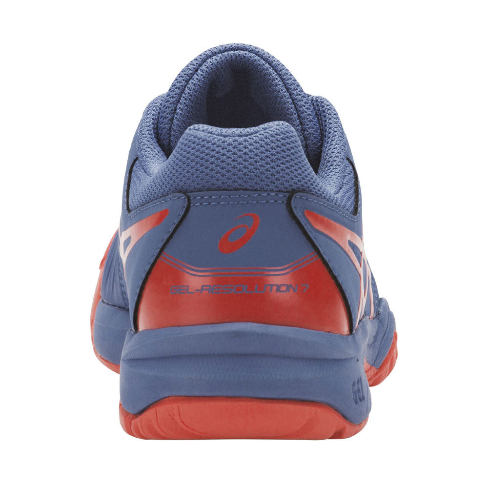 ASICS Gel-Resolution 7 Kids' Tennis Shoes Blue (5)