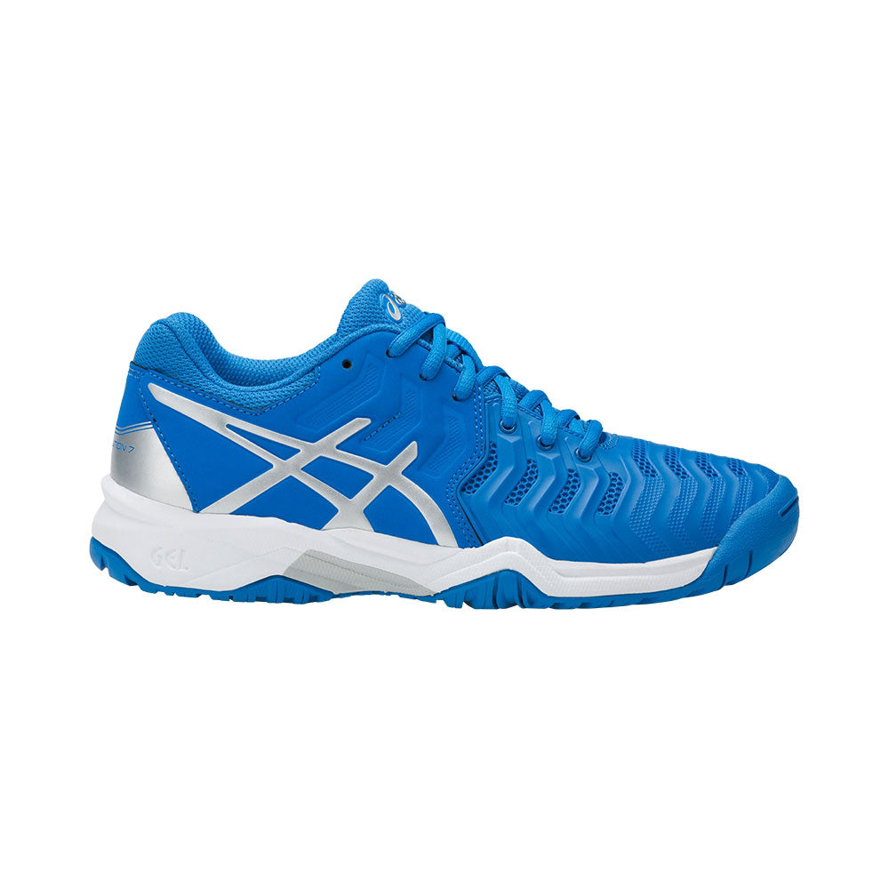 ASICS Gel-Resolution 7 Kids' Tennis Shoes Blue (1)