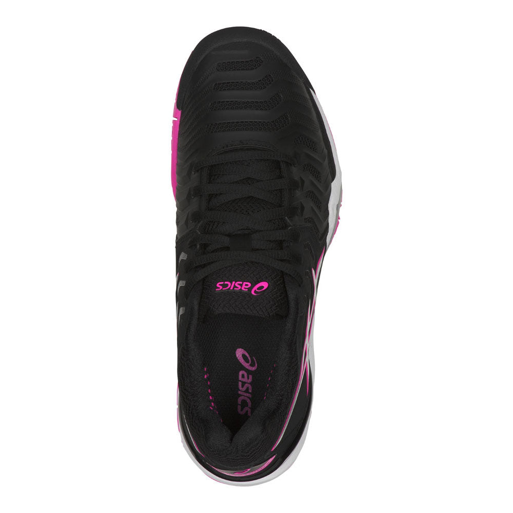 ASICS Gel-Resolution 7 Women's Hard Court Tennis Shoes Black (5)