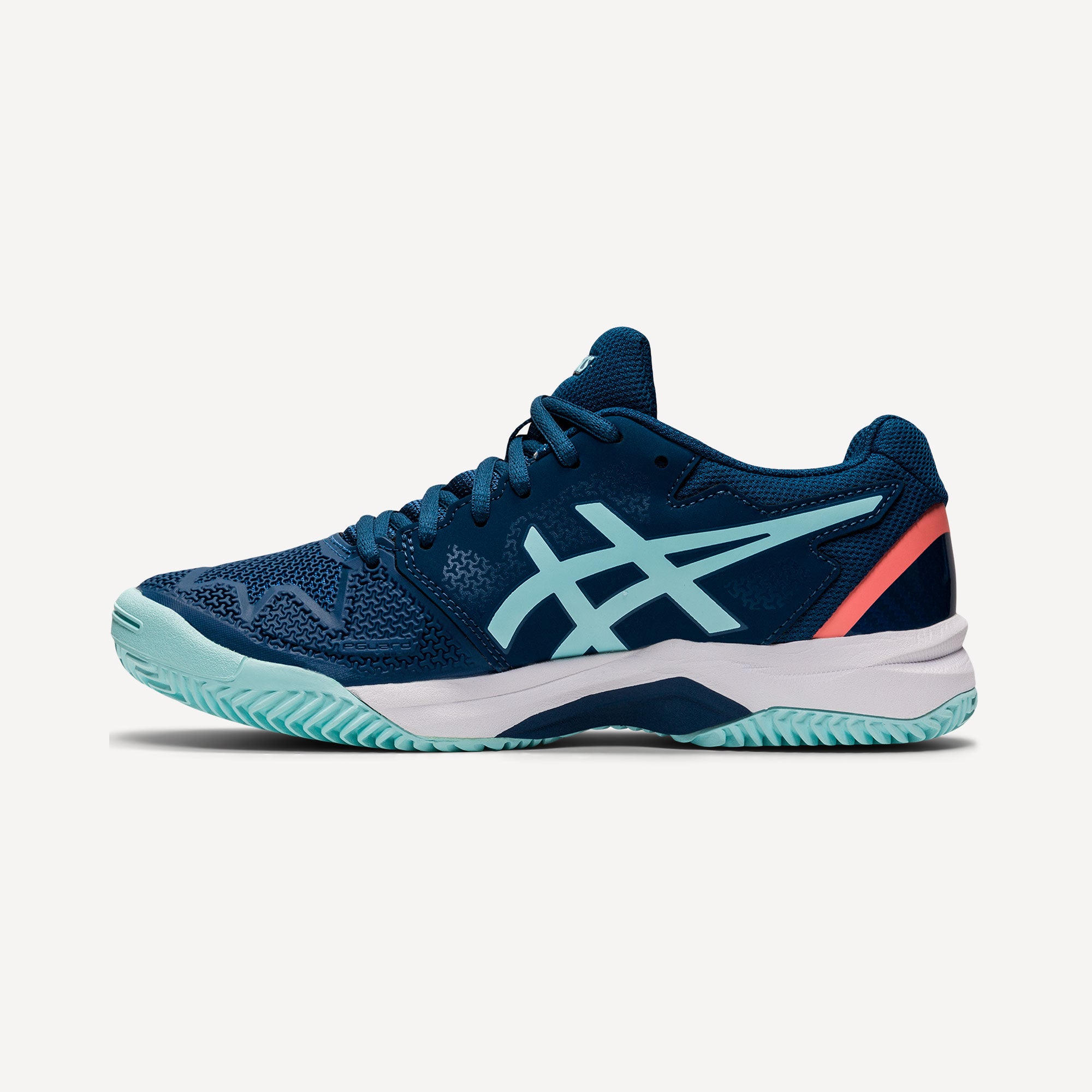 ASICS Gel-Resolution 8 Kids' Clay Court Tennis Shoes Blue (3)