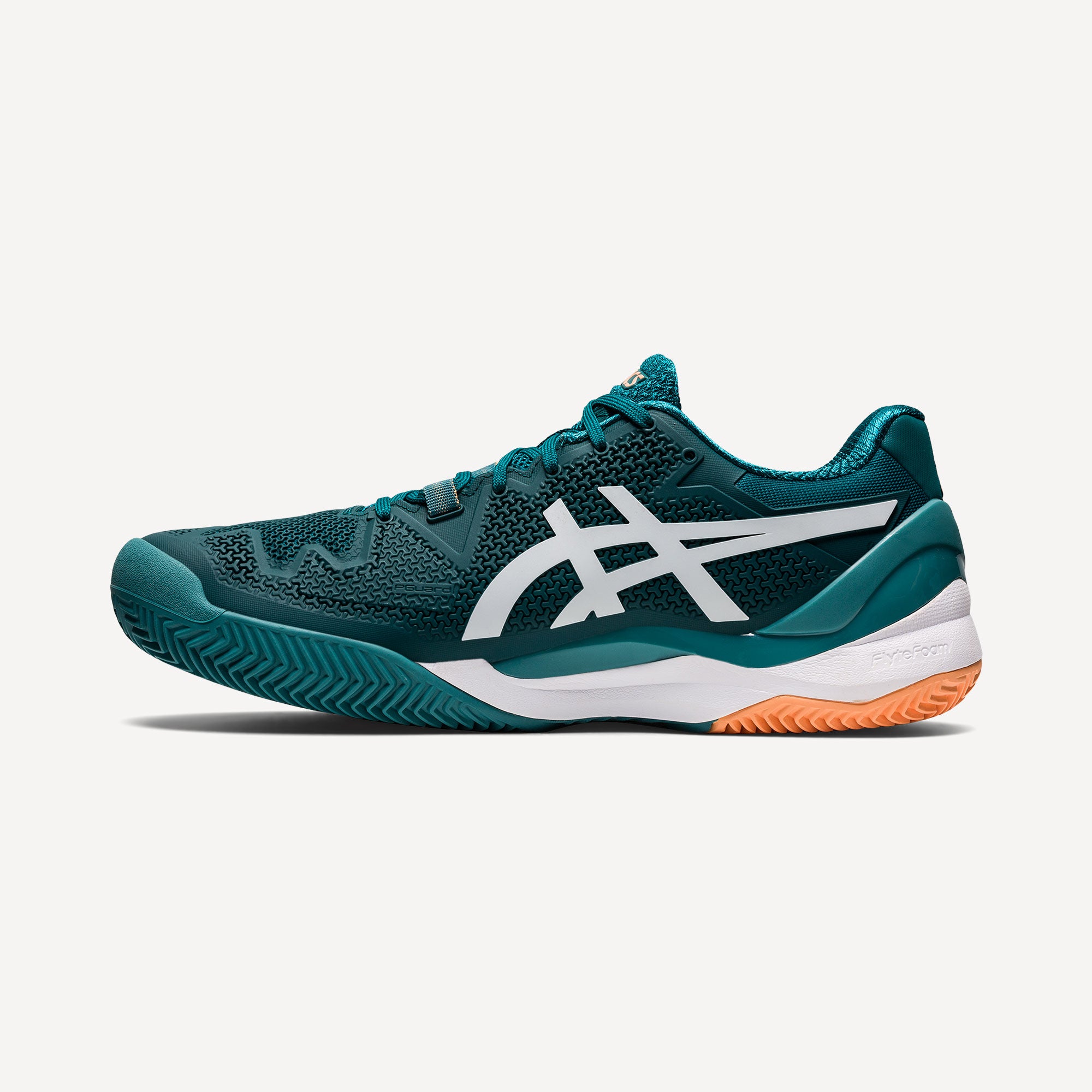 ASICS Gel-Resolution 8 Men's Clay Court Tennis Shoes Green (3)