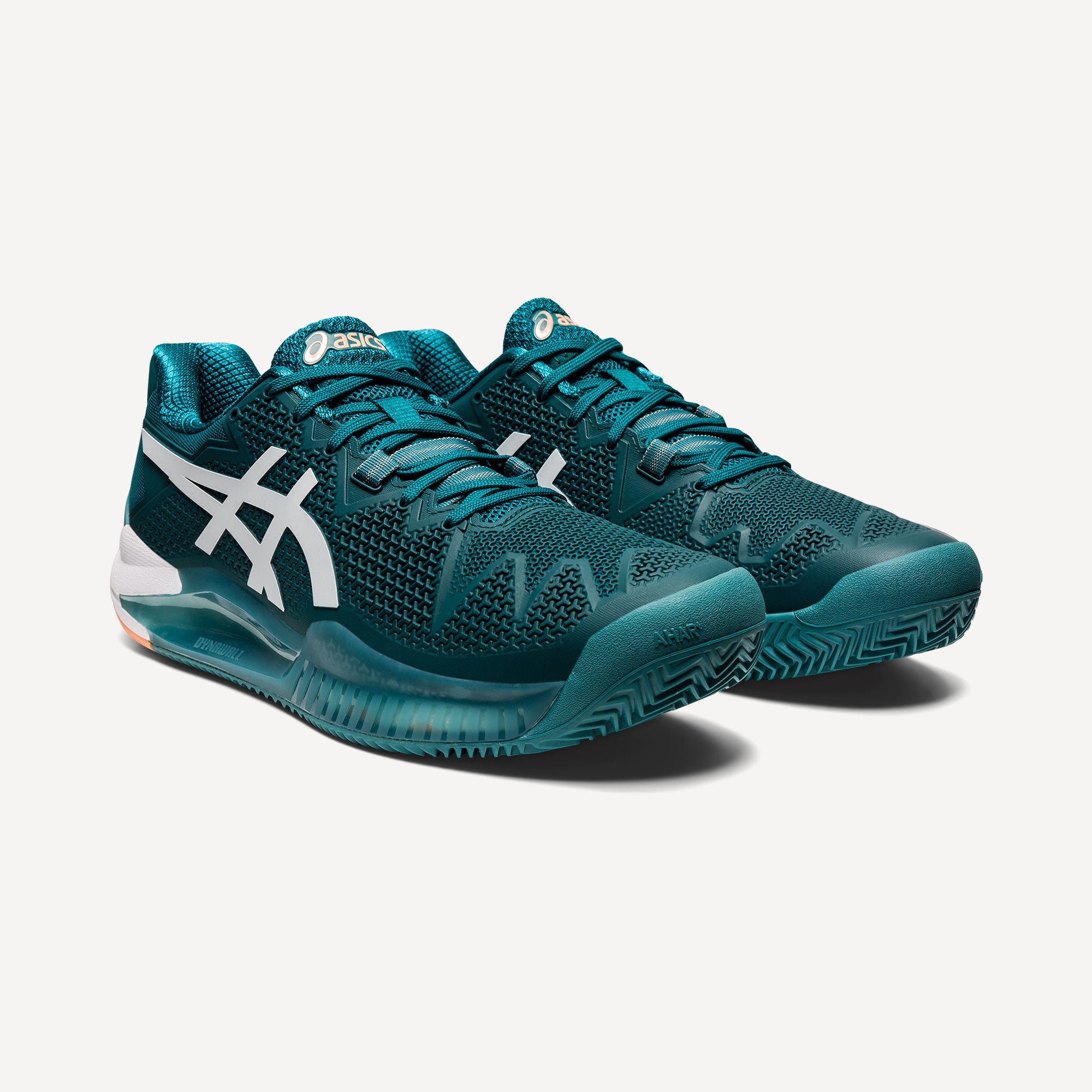 ASICS Gel-Resolution 8 Men's Clay Court Tennis Shoes Green (4)