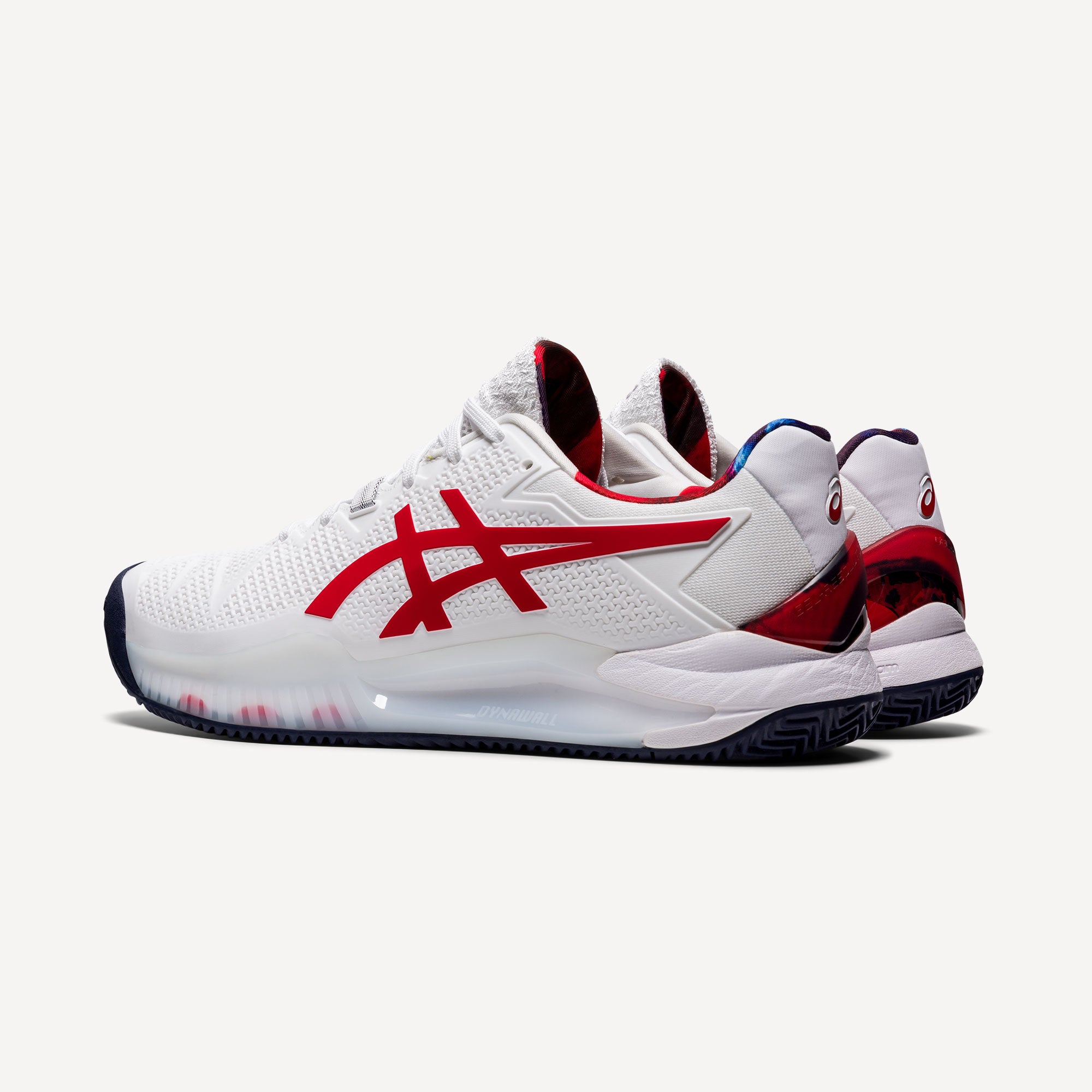 ASICS Gel-Resolution 8 Men's Clay Court Tennis Shoes White (5)