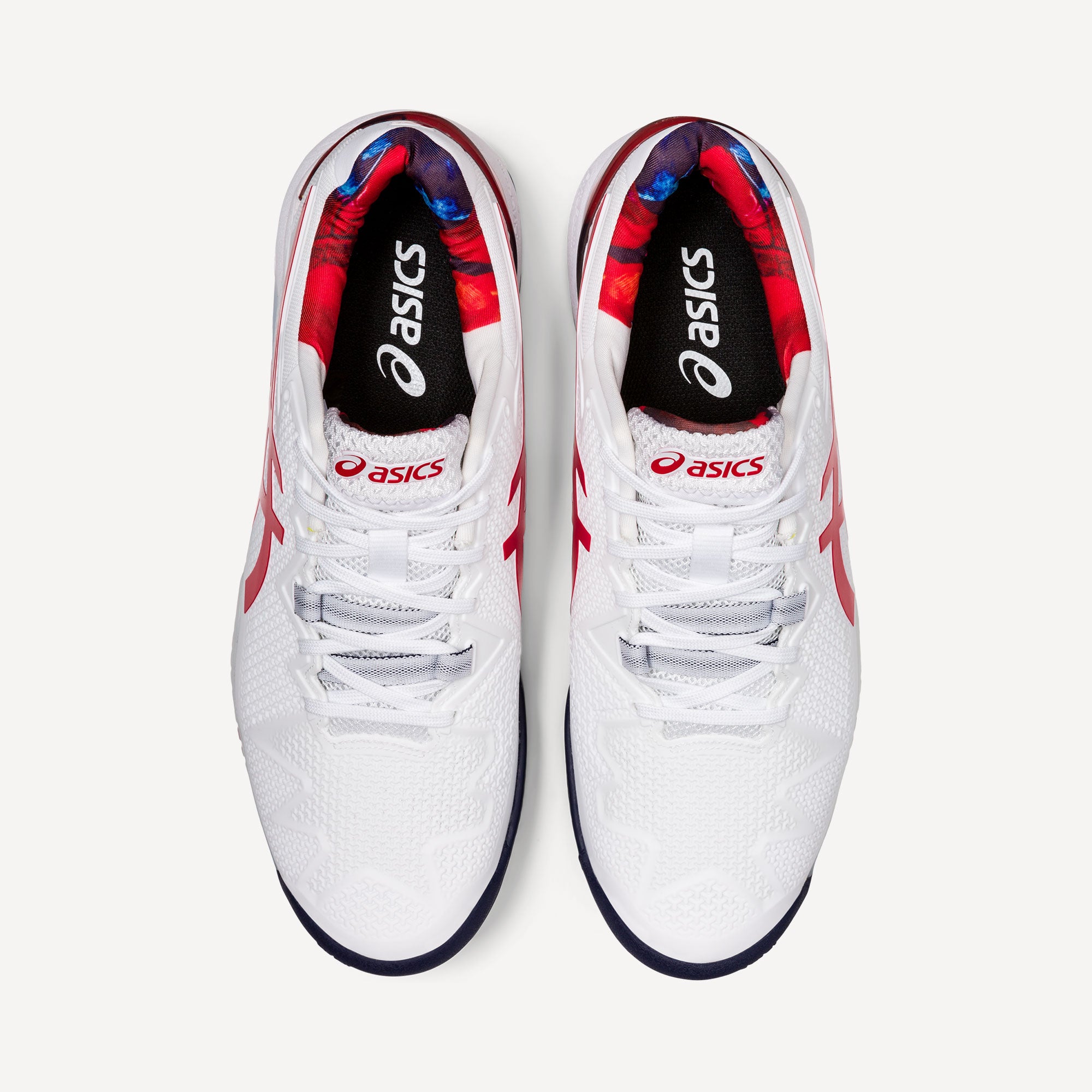 ASICS Gel-Resolution 8 Men's Clay Court Tennis Shoes White (6)