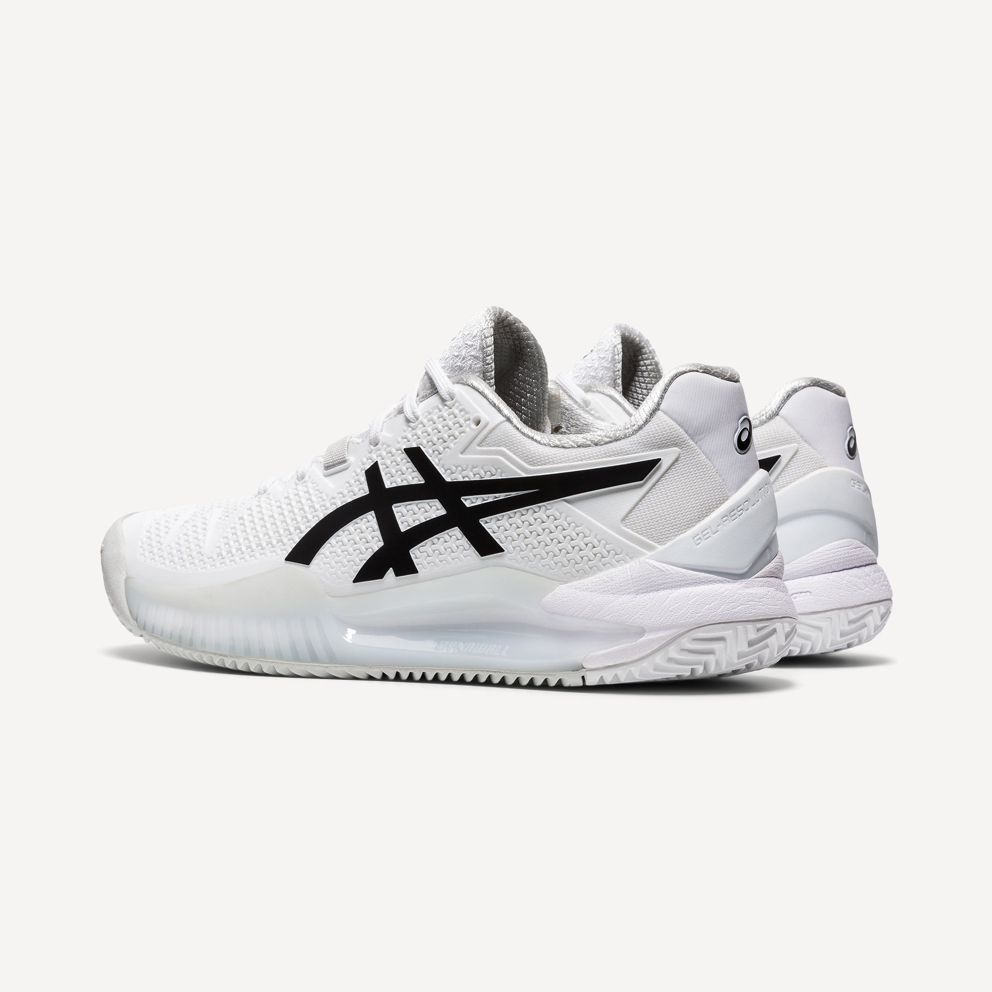 ASICS Gel-Resolution 8 Women's Clay Court Tennis Shoes White (5)