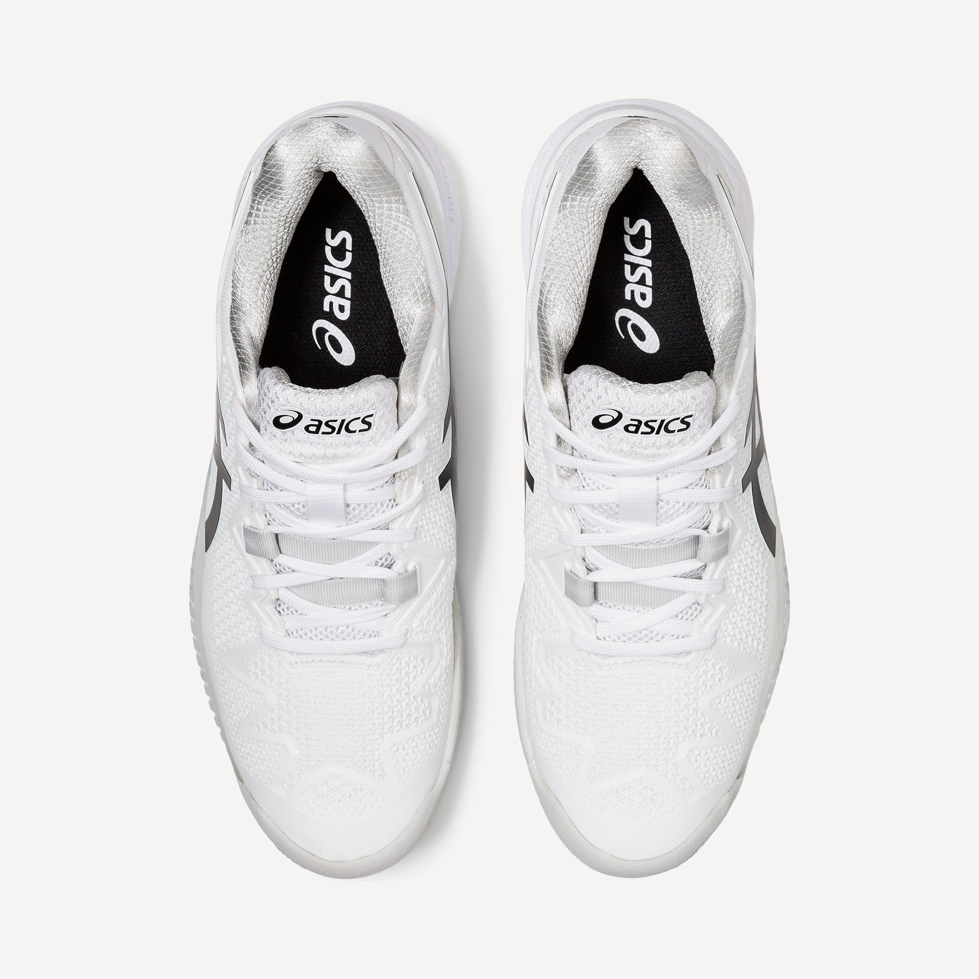 ASICS Gel-Resolution 8 Women's Clay Court Tennis Shoes White (7)
