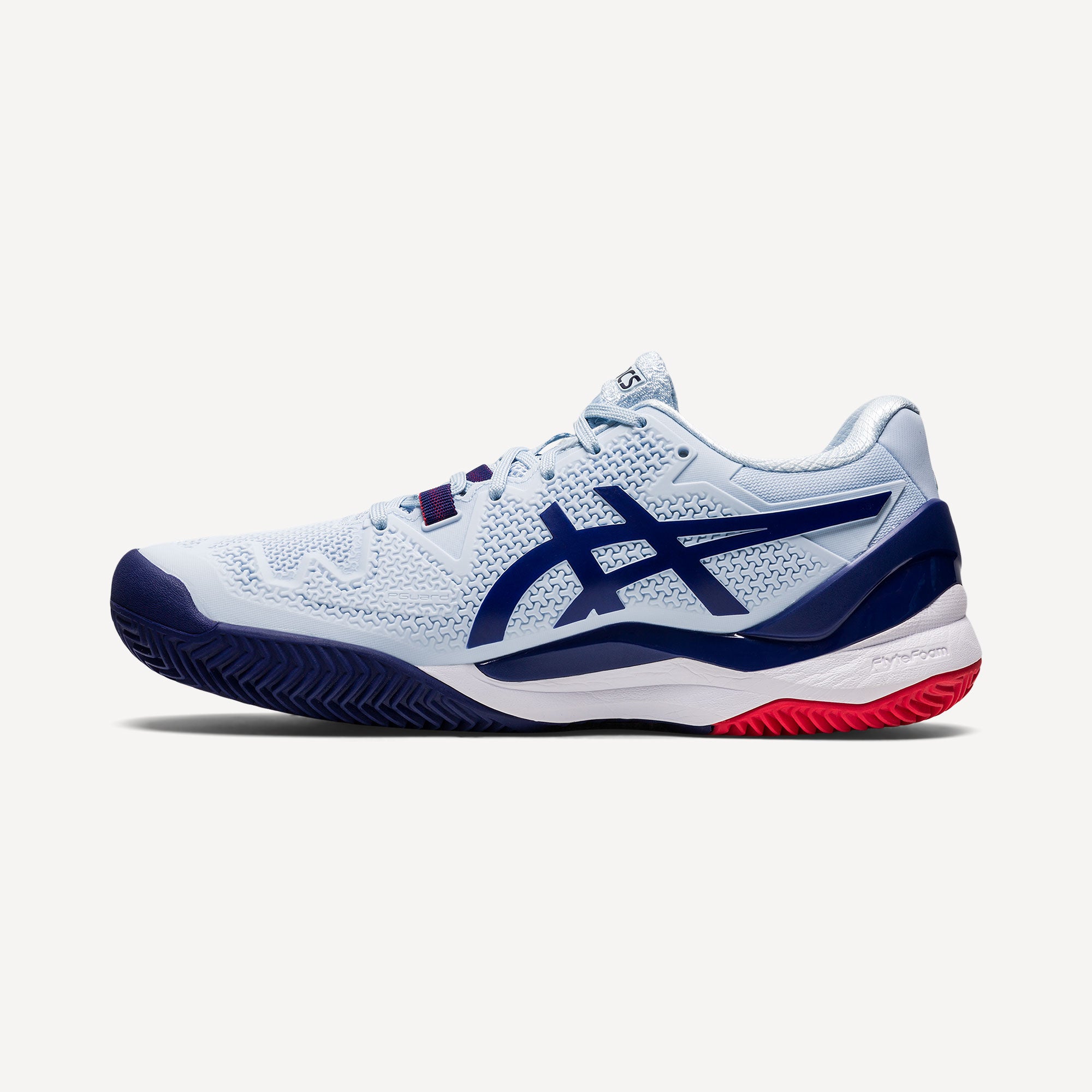 ASICS Gel-Resolution 8 Women's Clay Court Tennis Shoes Blue (3)