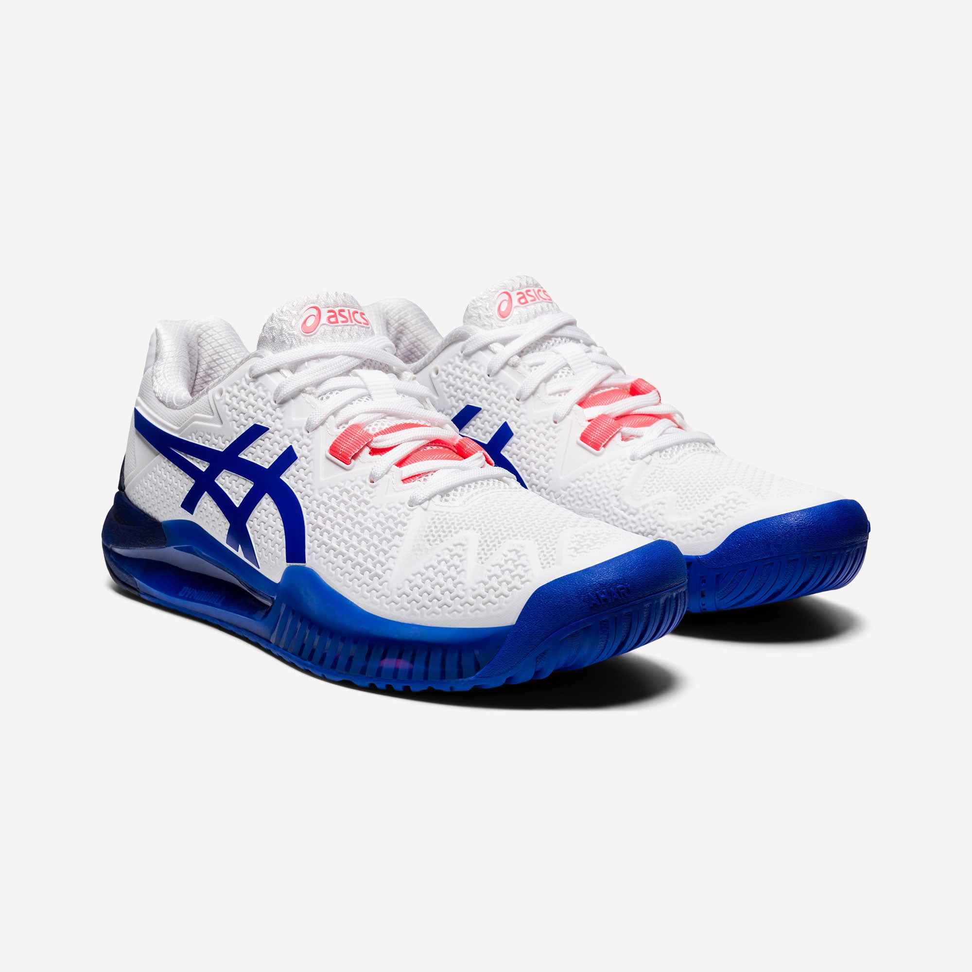 ASICS Gel-Resolution 8 Women's Hard Court Tennis Shoes White (4)