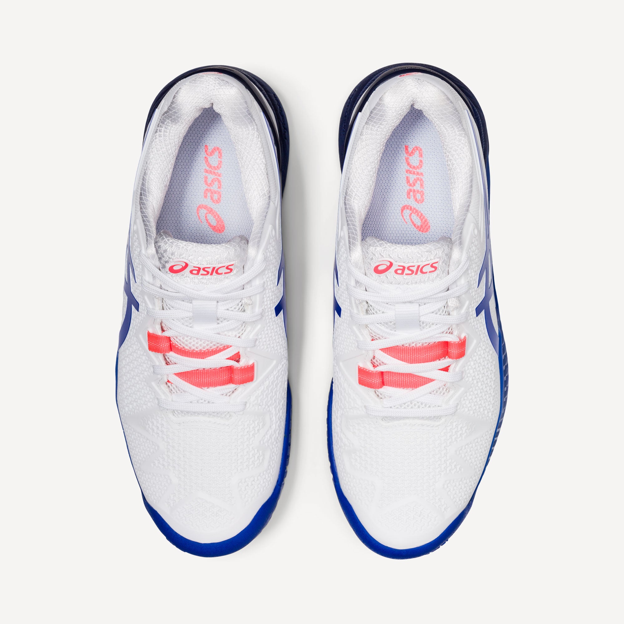 ASICS Gel-Resolution 8 Women's Hard Court Tennis Shoes White (7)