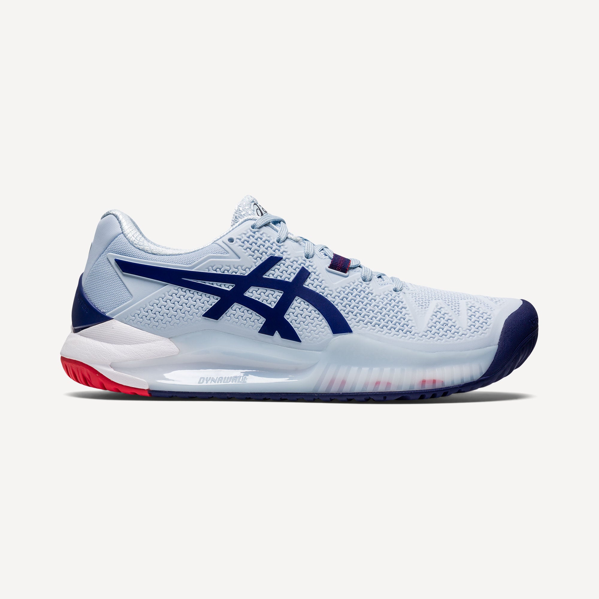 ASICS Gel-Resolution 8 Women's Hard Court Tennis Shoes Blue (1)