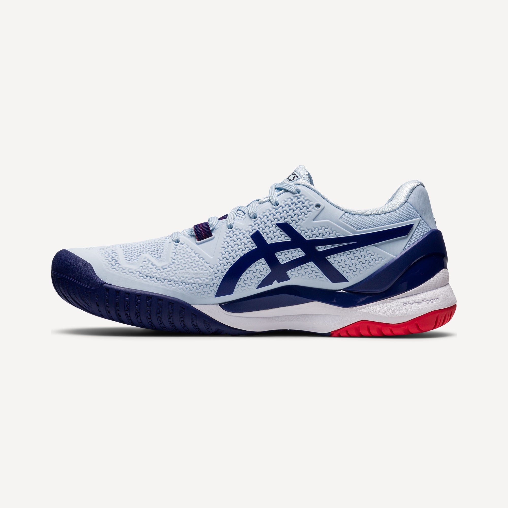 ASICS Gel-Resolution 8 Women's Hard Court Tennis Shoes Blue (3)