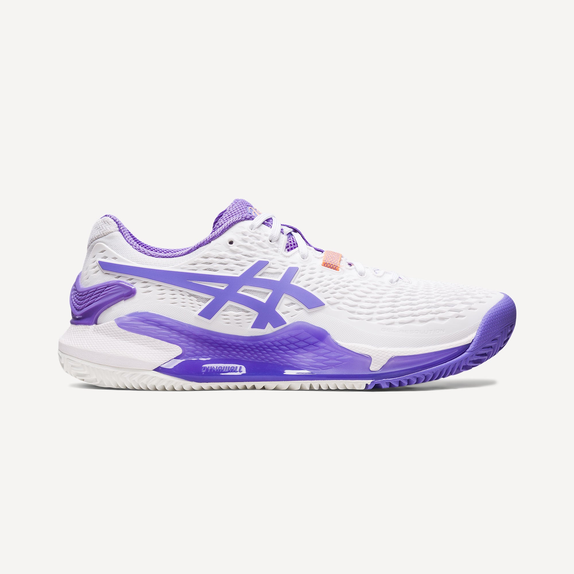 ASICS Gel-Resolution 9 Women's Clay Court Tennis Shoes White (1)