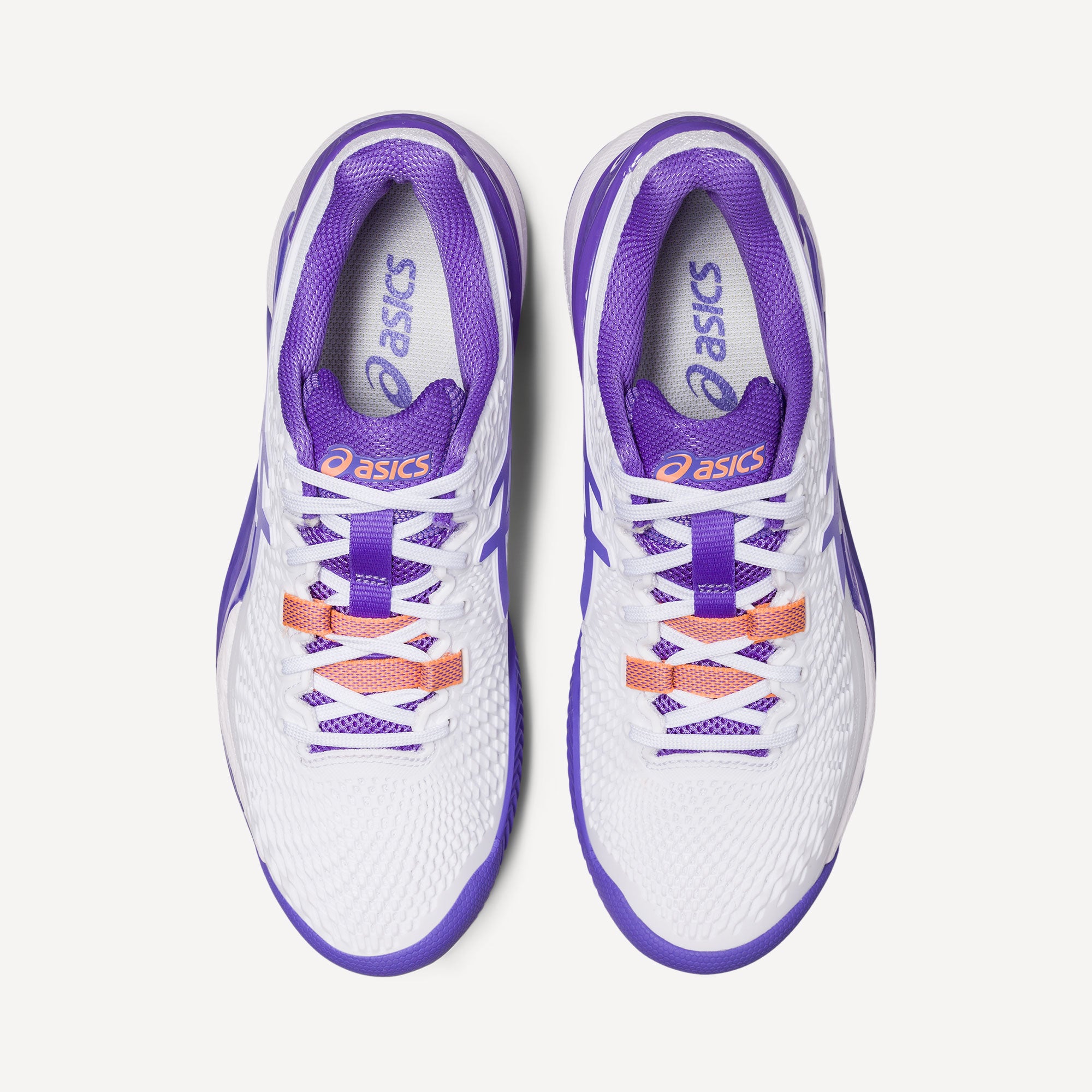 ASICS Gel-Resolution 9 Women's Clay Court Tennis Shoes White (7)