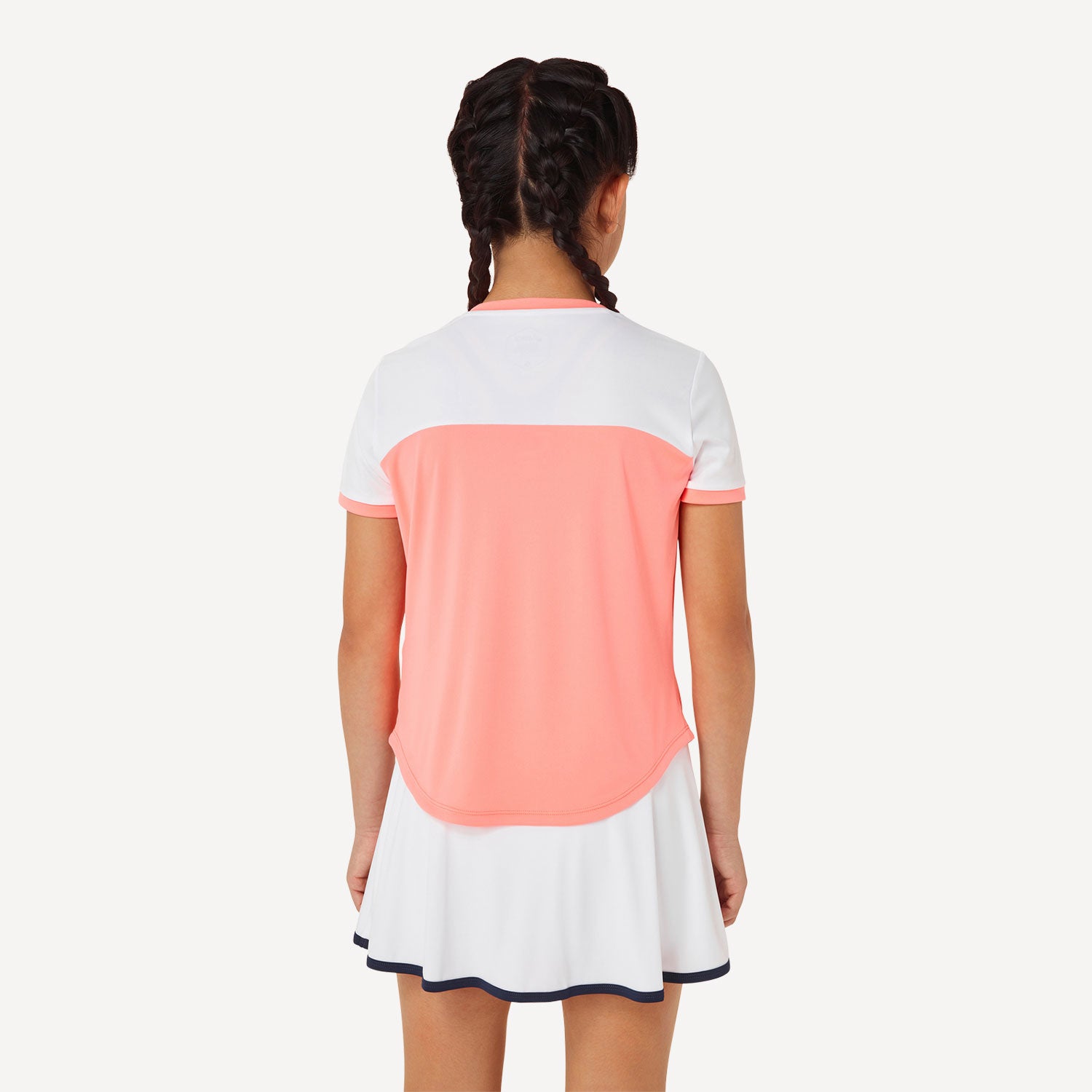 ASICS Girls' Tennis Shirt Orange (2)