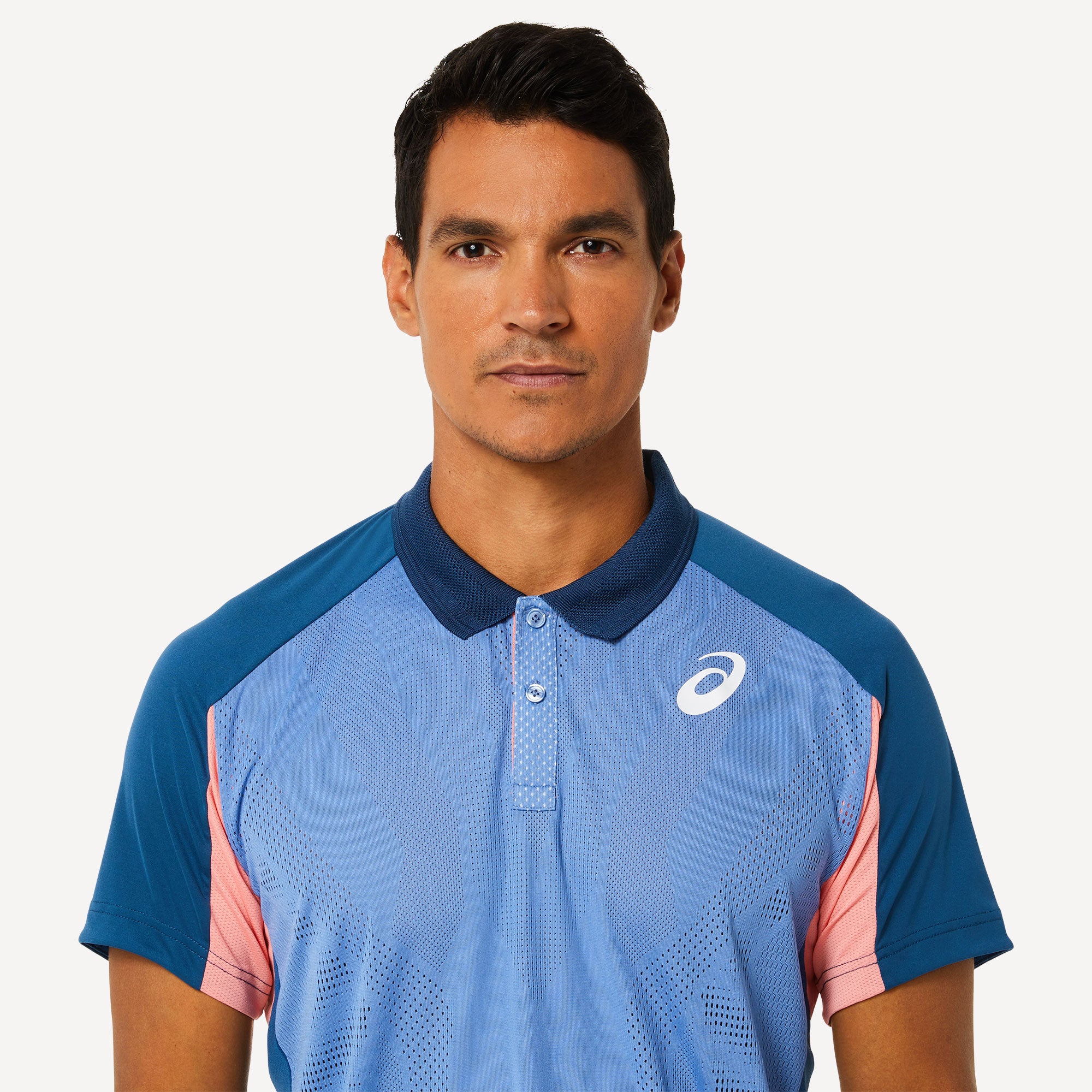 ASICS Match Actibreeze Men's Tennis Polo Blue (3)