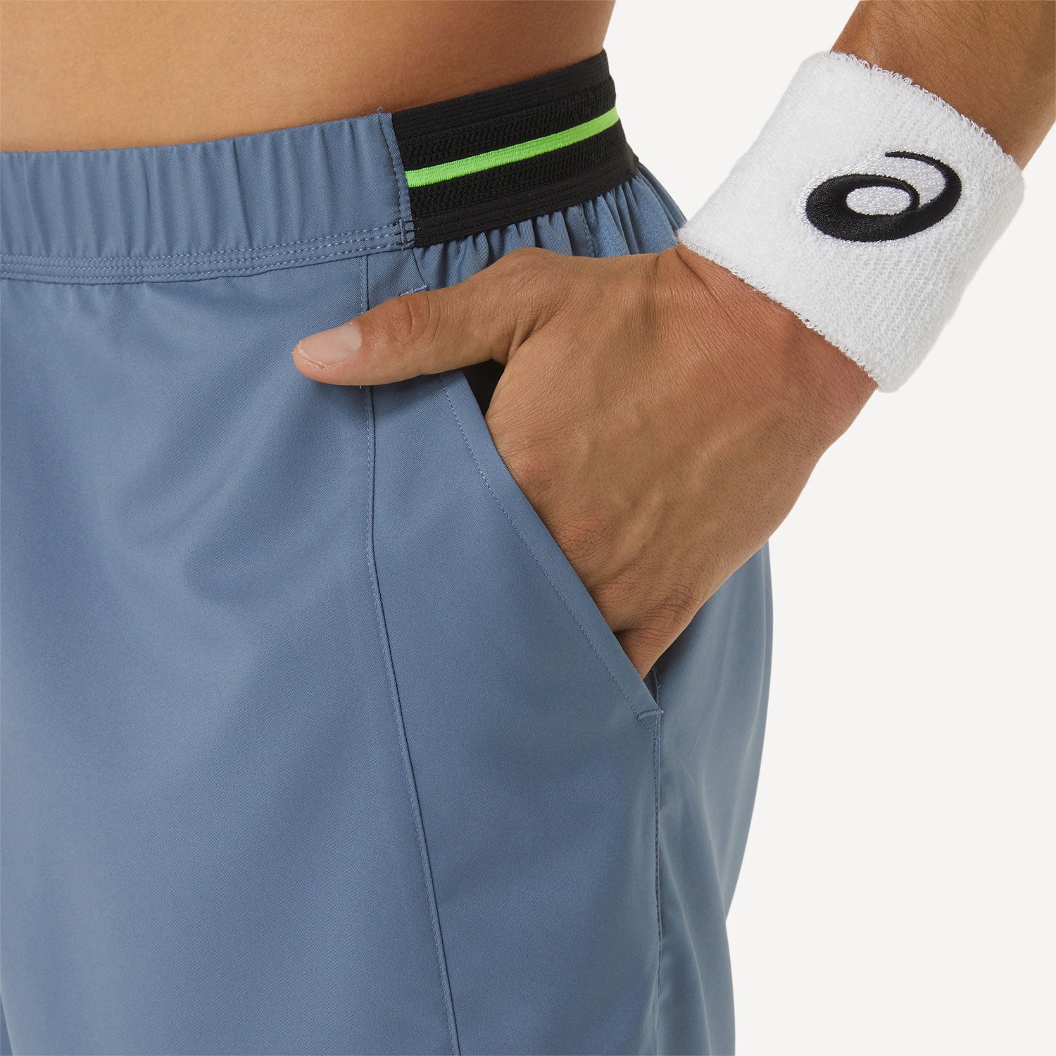 ASICS Match Men's 7-Inch Tennis Shorts Blue (5)