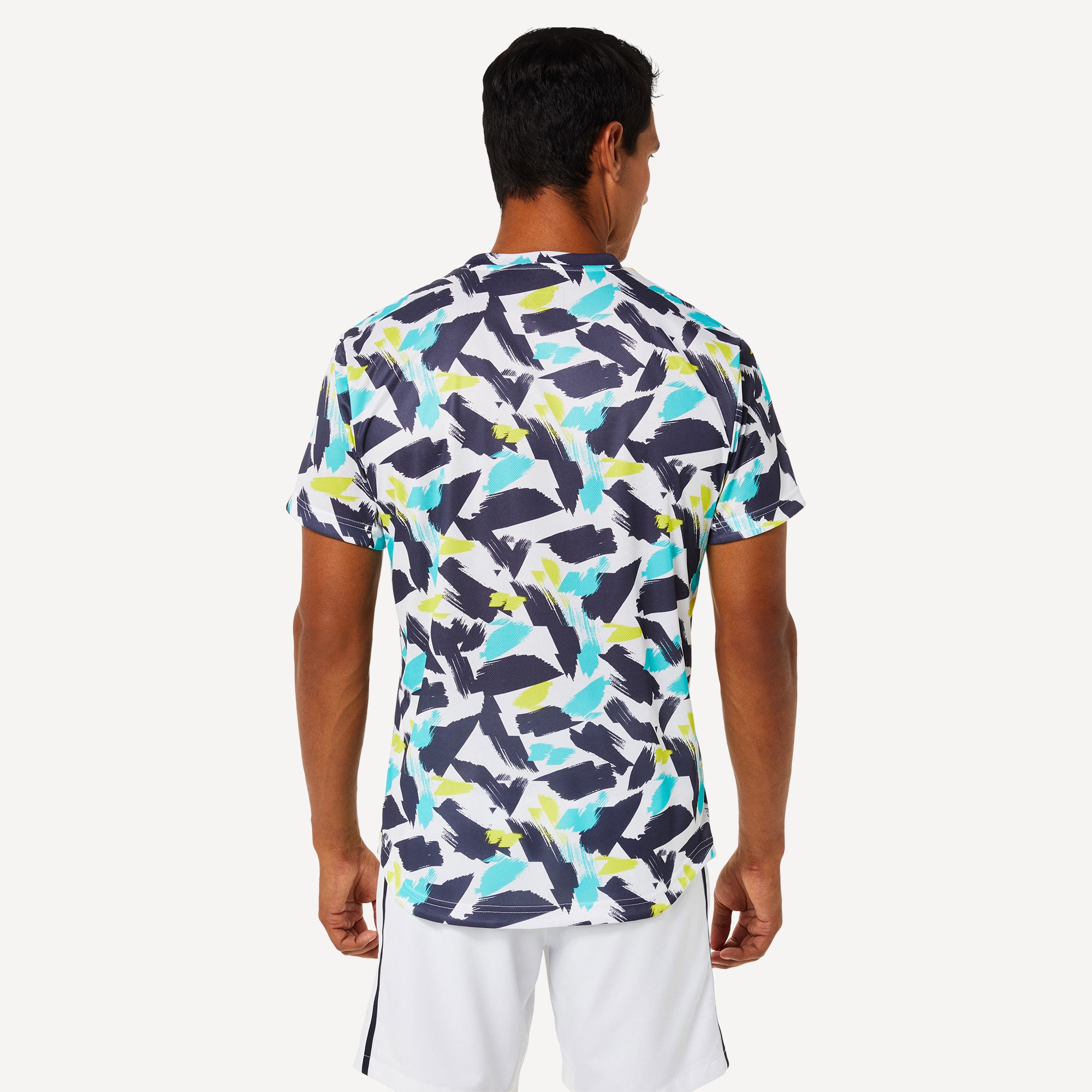 ASICS Match Men's Graphic Tennis Shirt White (2)