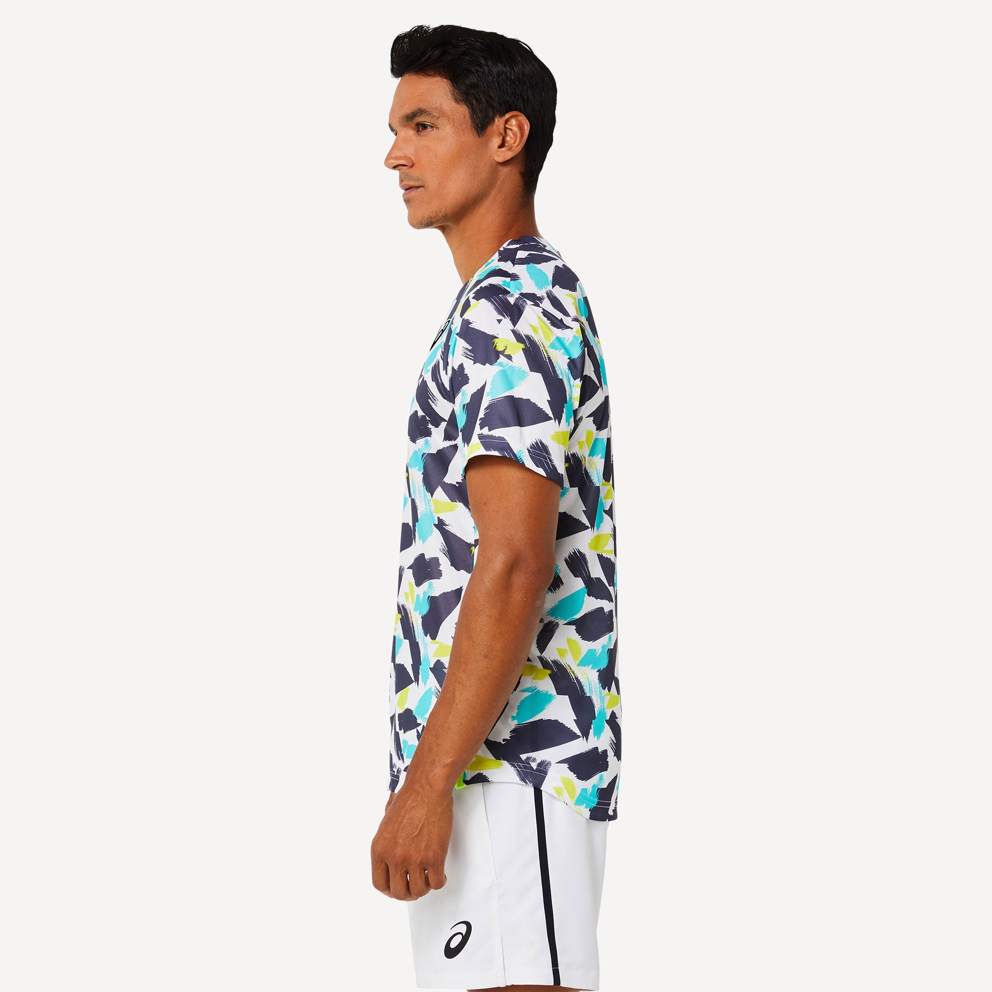 ASICS Match Men's Graphic Tennis Shirt White (3)