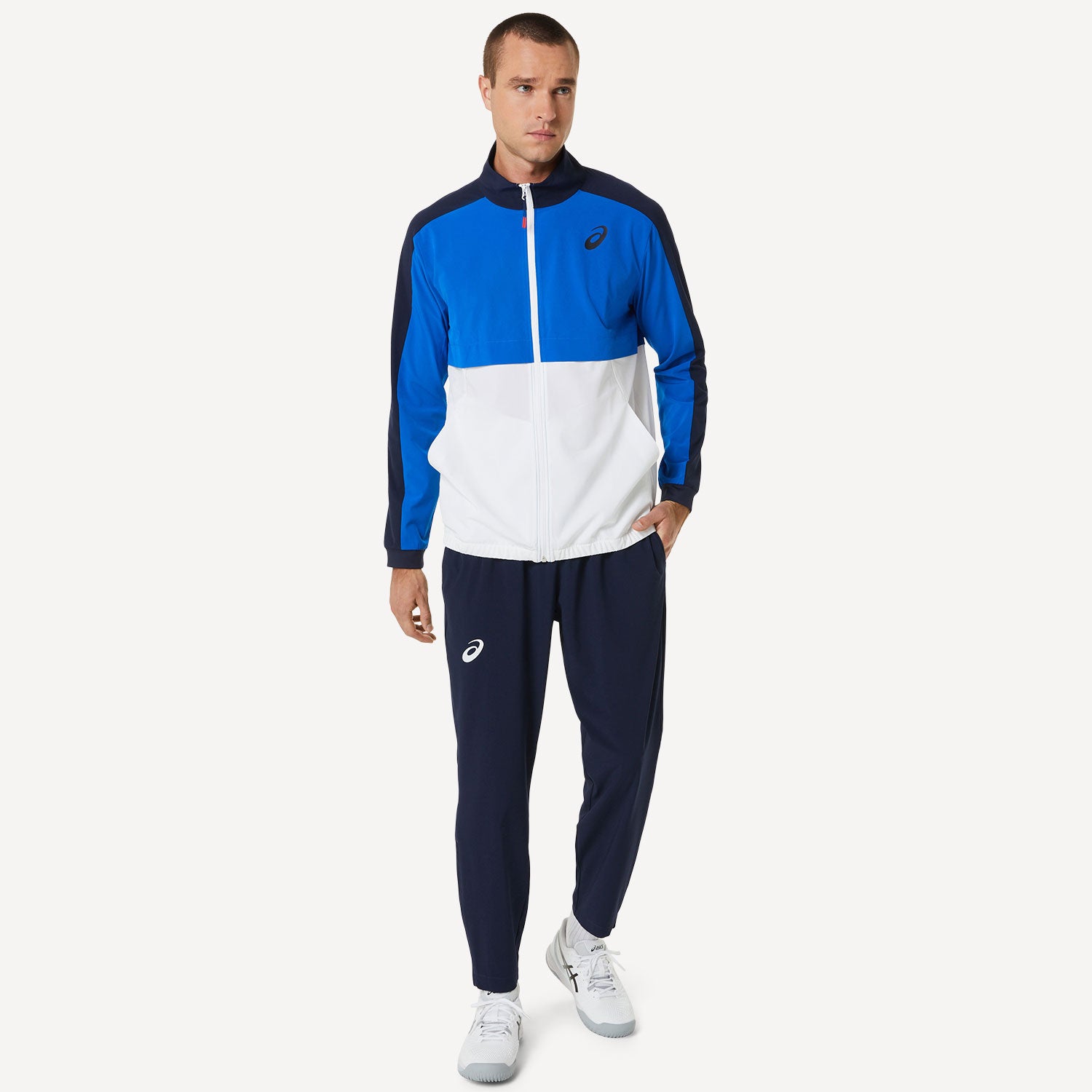 ASICS Match Men's Tennis Pants Blue (8)