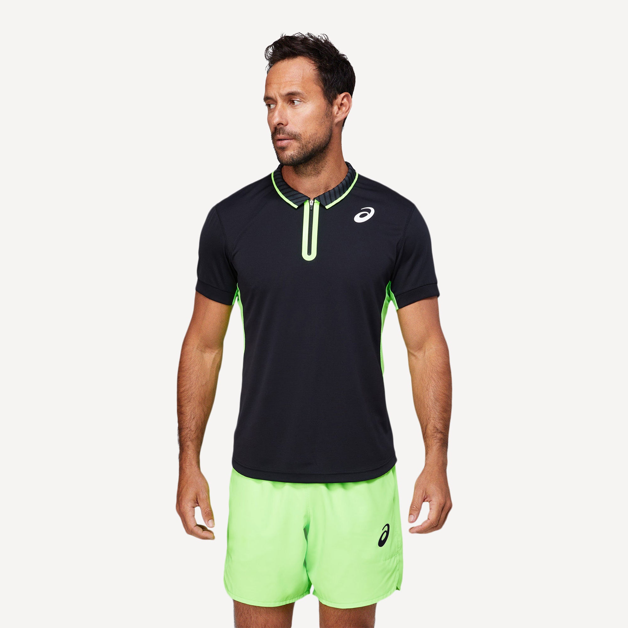 ASICS Match Men's Tennis Polo Black (1)