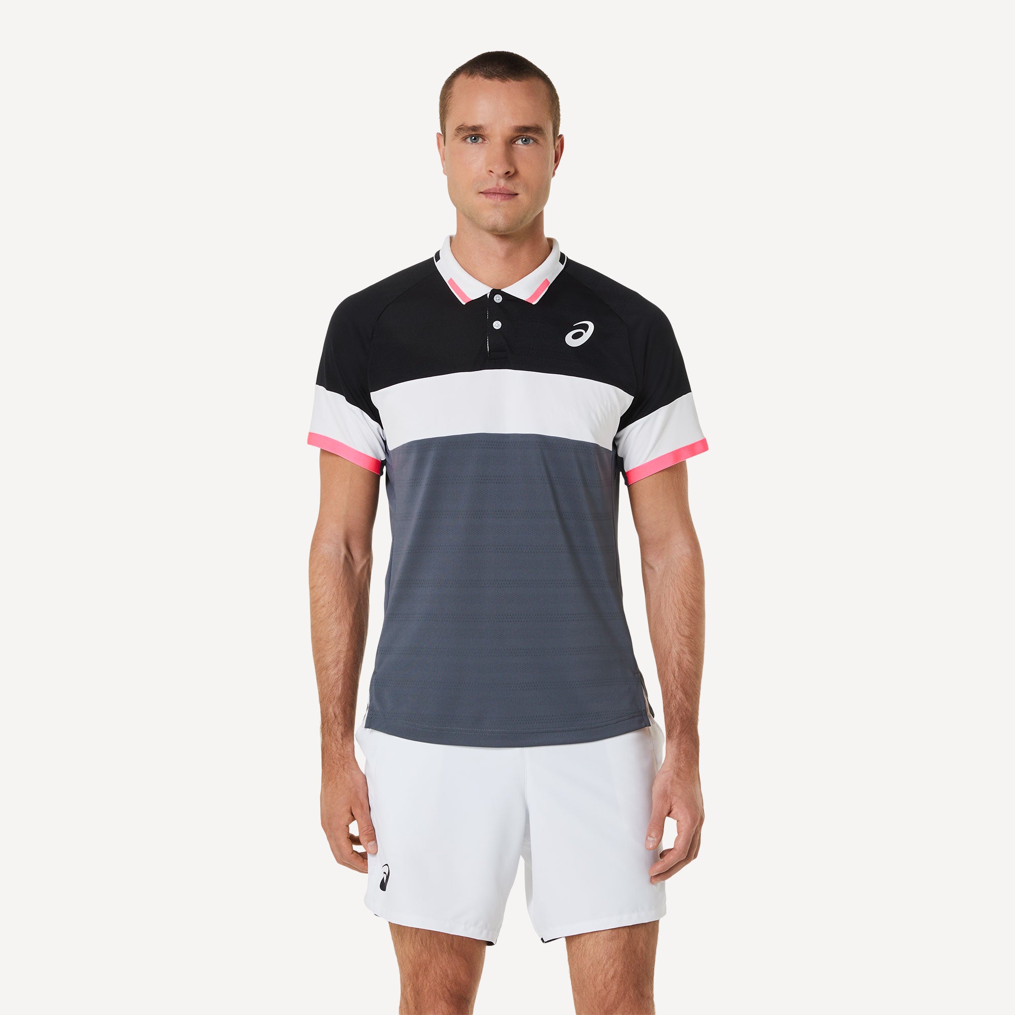 ASICS Match Men's Tennis Polo Black (1)