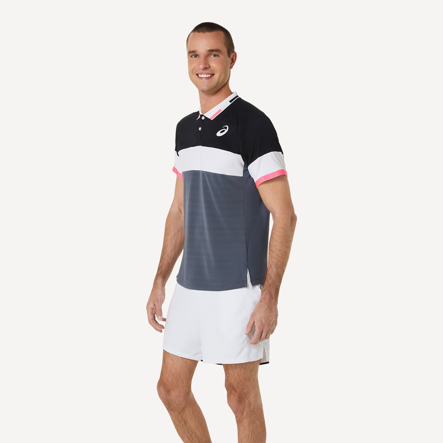 ASICS Match Men's Tennis Polo Black (3)