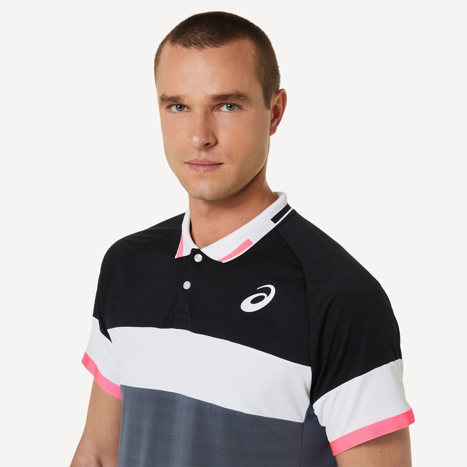 ASICS Match Men's Tennis Polo Black (4)