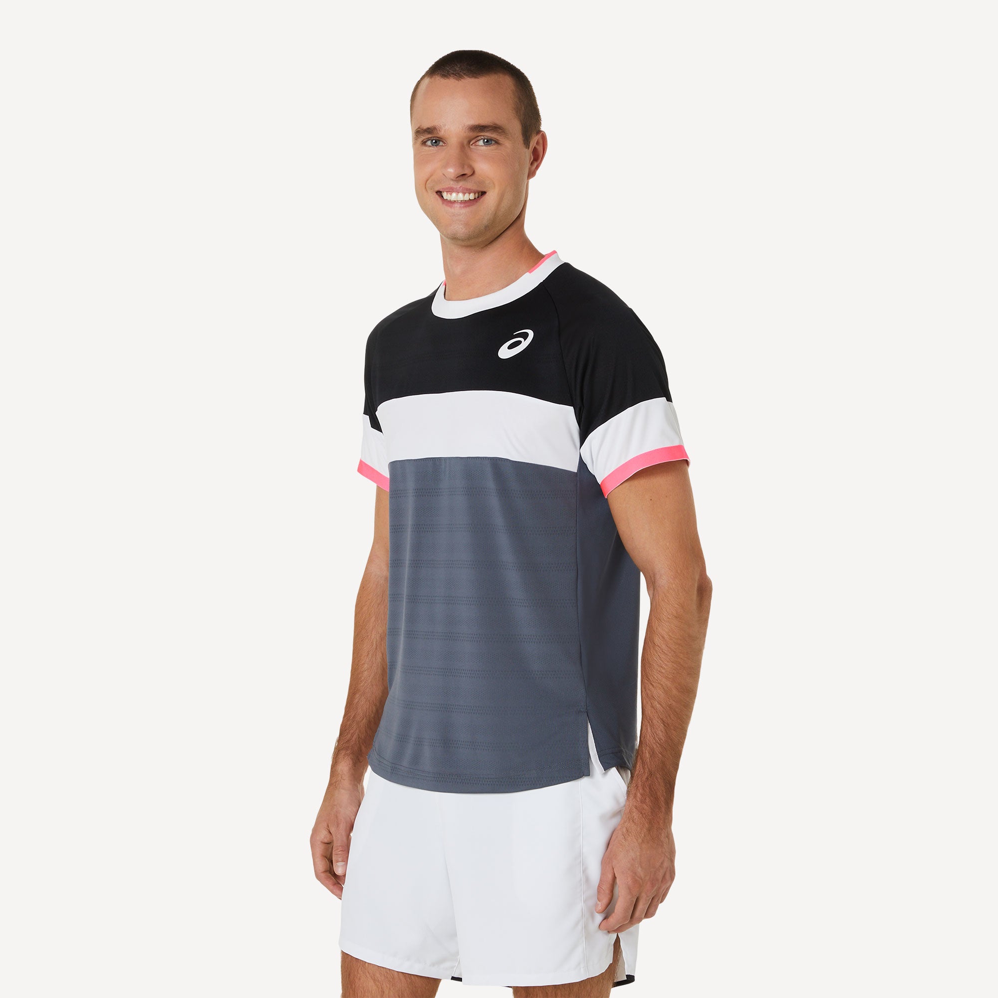 ASICS Match Men's Tennis Shirt Black (3)