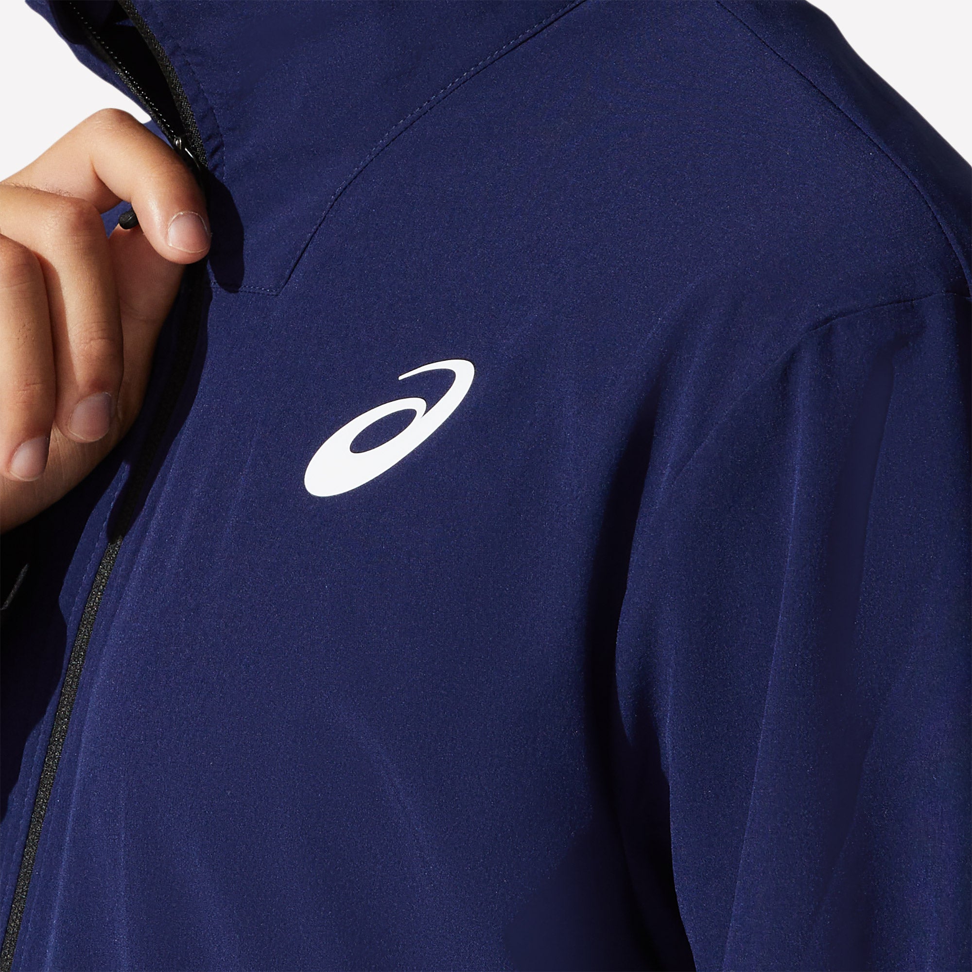 ASICS Match Men's Woven Tennis Jacket Blue (5)