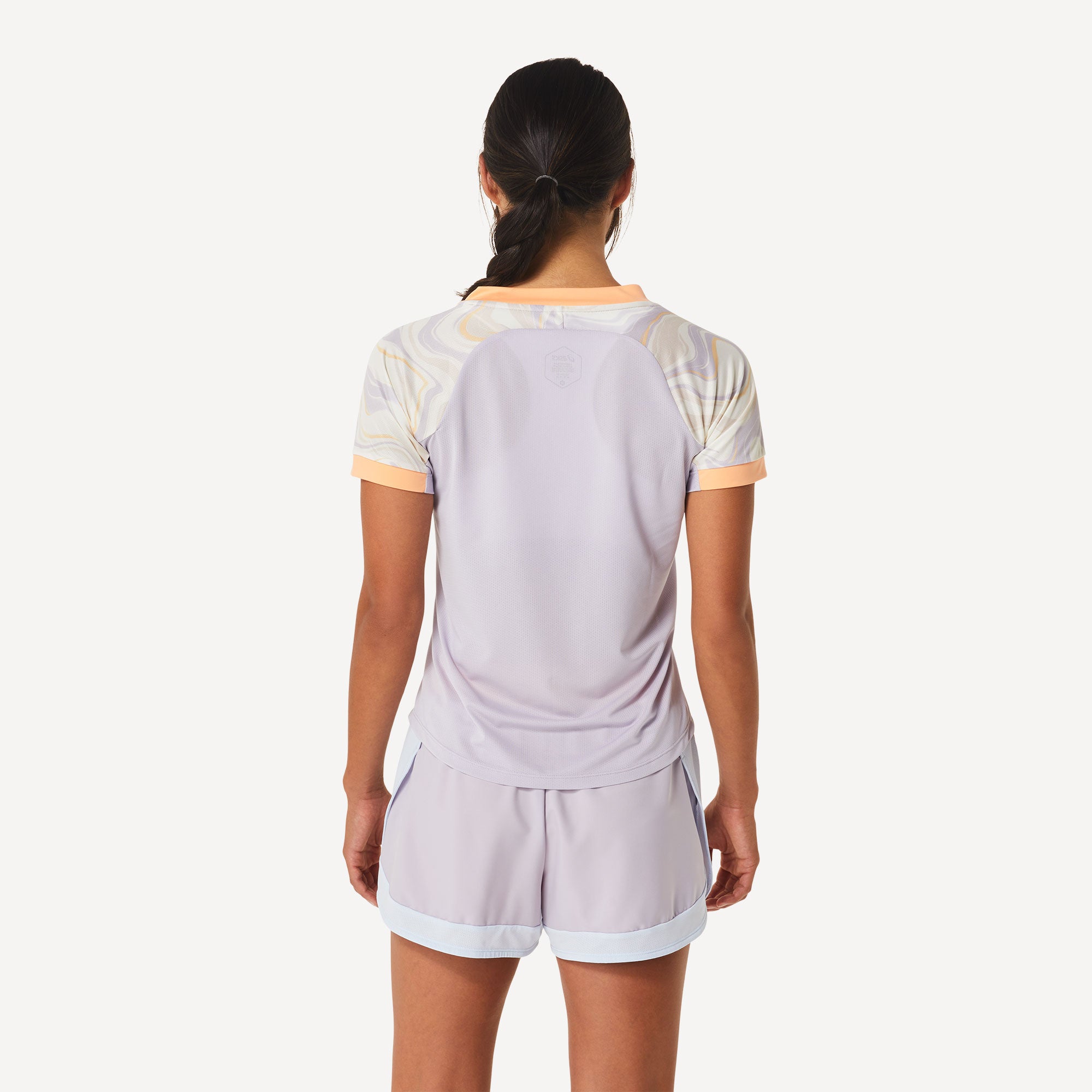 ASICS Match Women's Graphic Tennis Shirt Purple (2)