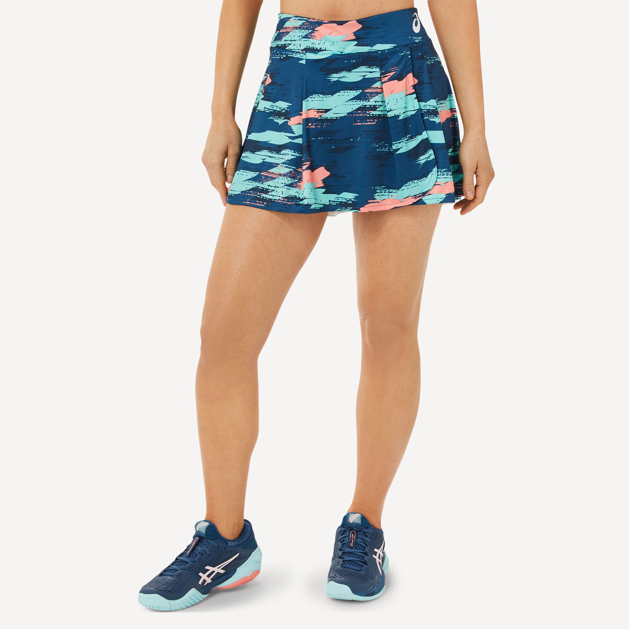ASICS Match Women's Graphic Tennis Skort Blue (1)