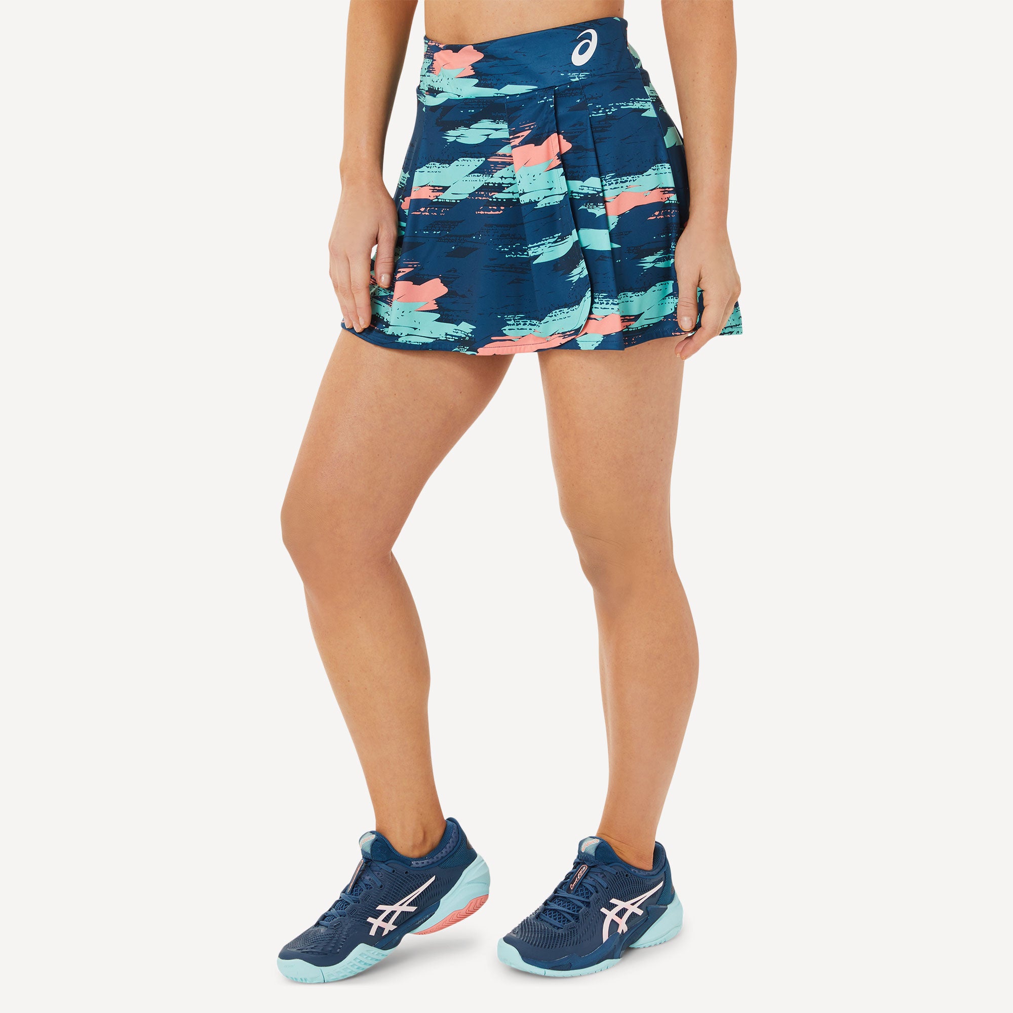 ASICS Match Women's Graphic Tennis Skort Blue (3)